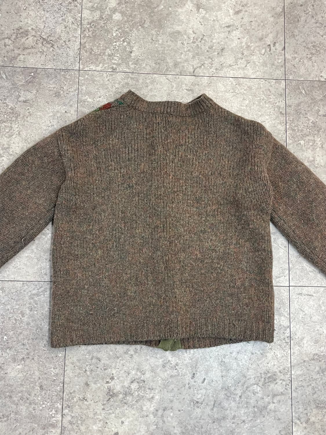 빈티지 패턴 가디건 브라운 #csz2570 상품이미지7