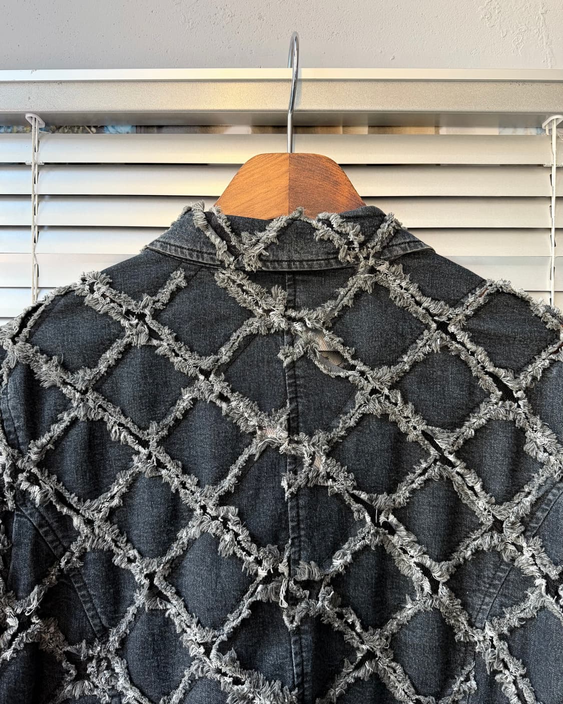Patchwork mesh denim jacket JPN 상품이미지7
