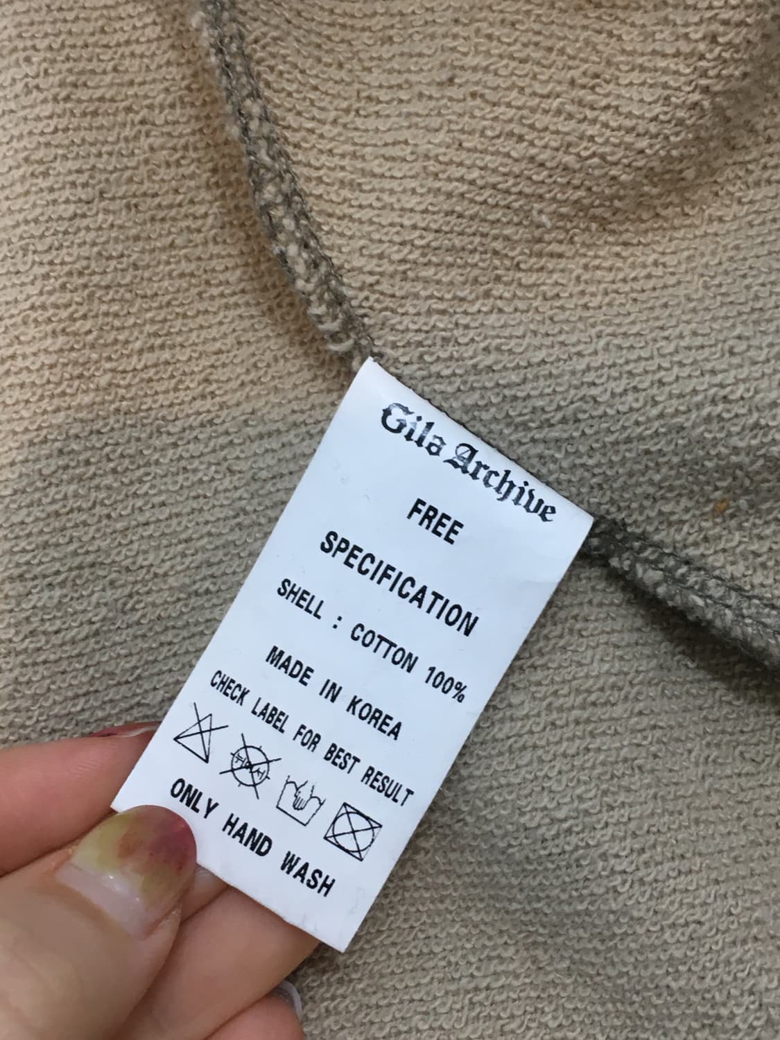 Gila 길라 아카이브 밀리터리 크롭 후드집업 상품이미지7