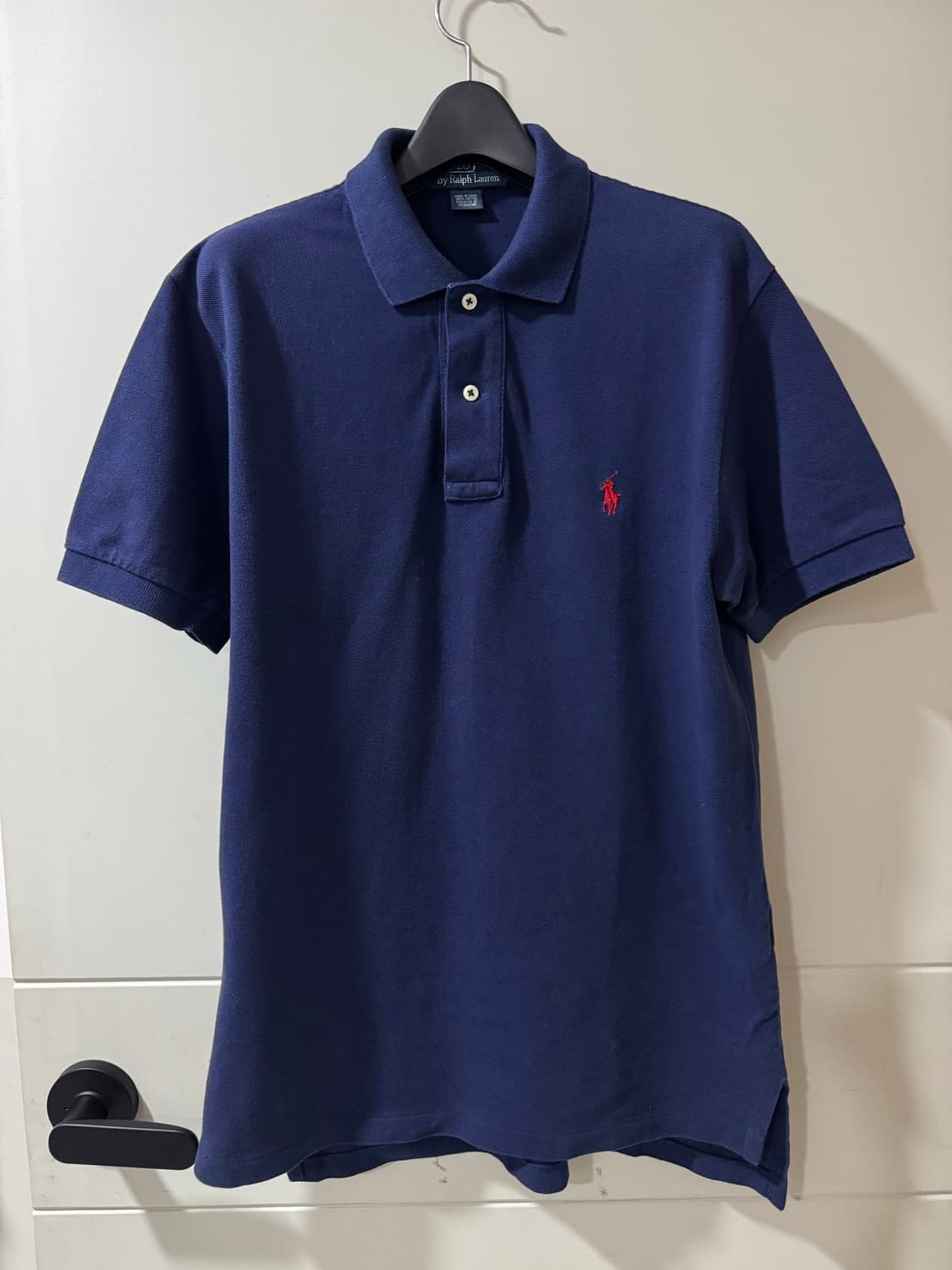 폴로 랄프로렌 레드 포니 네이비 색상 카라티 상품이미지1