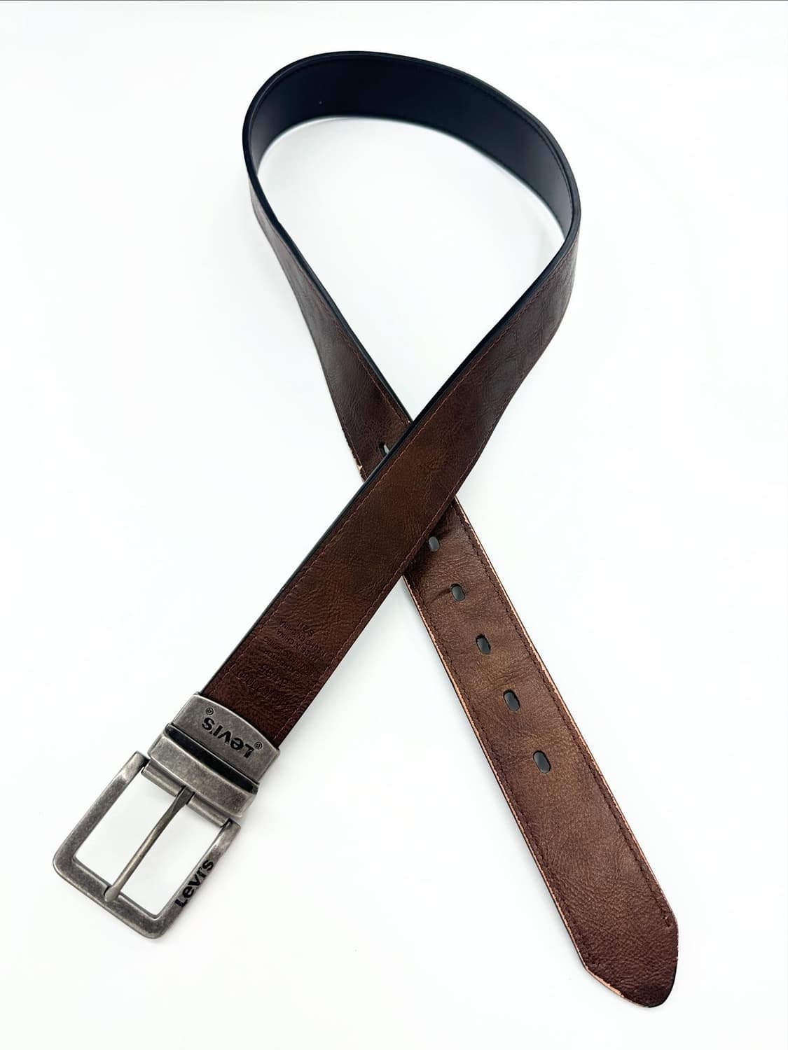 Levi’s vintage brown leather belt 상품이미지4