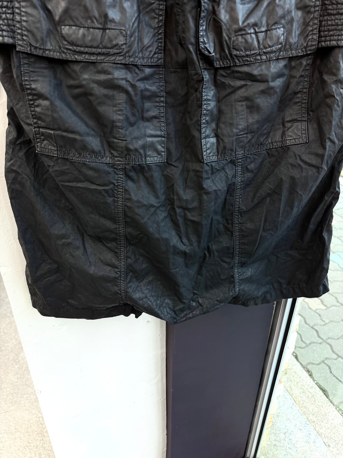 32/ 릭오웬스 다크쉐도우 코팅 태권도 반팬츠 상품이미지7