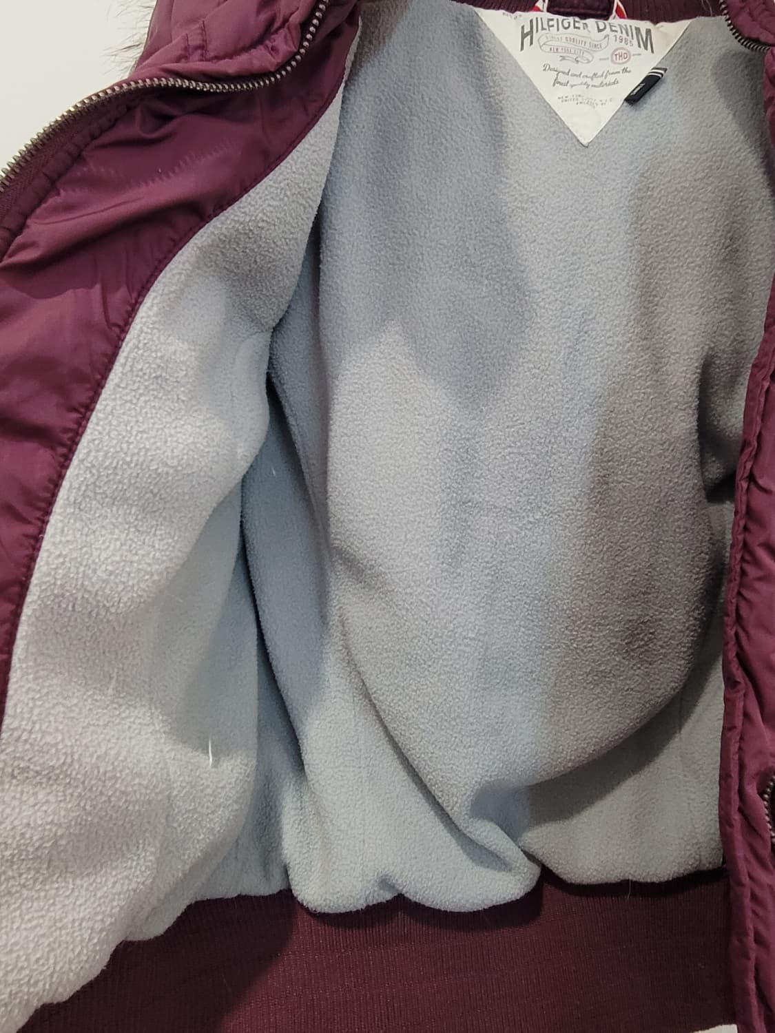 타미힐피거 후드 숏패딩 봄버 패딩 44~55 상품이미지8