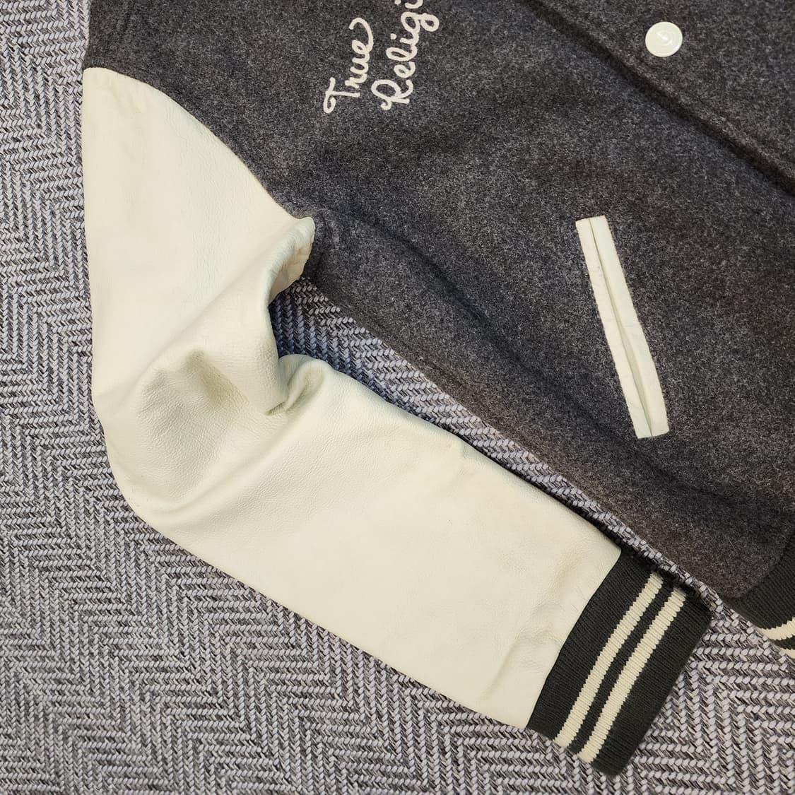 트루릴리전 말리부 레더 바시티 상품이미지3