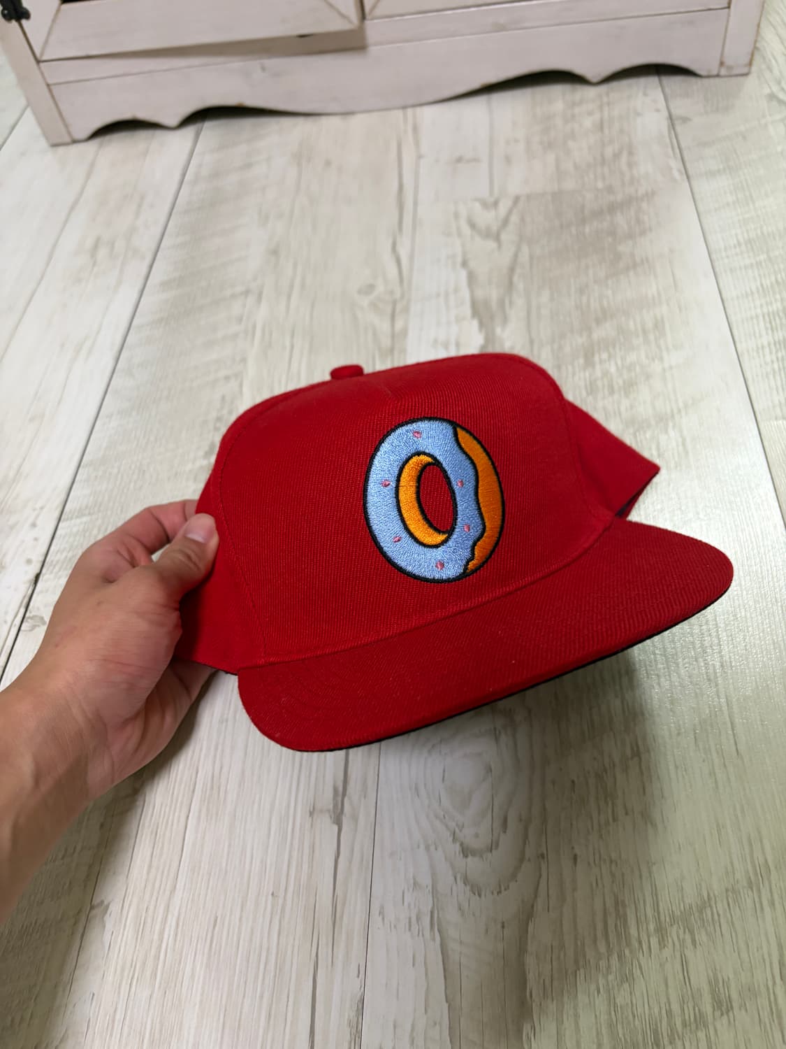 [OS] 오드퓨처 도넛캡 레드 GOLFWANG 상품이미지1