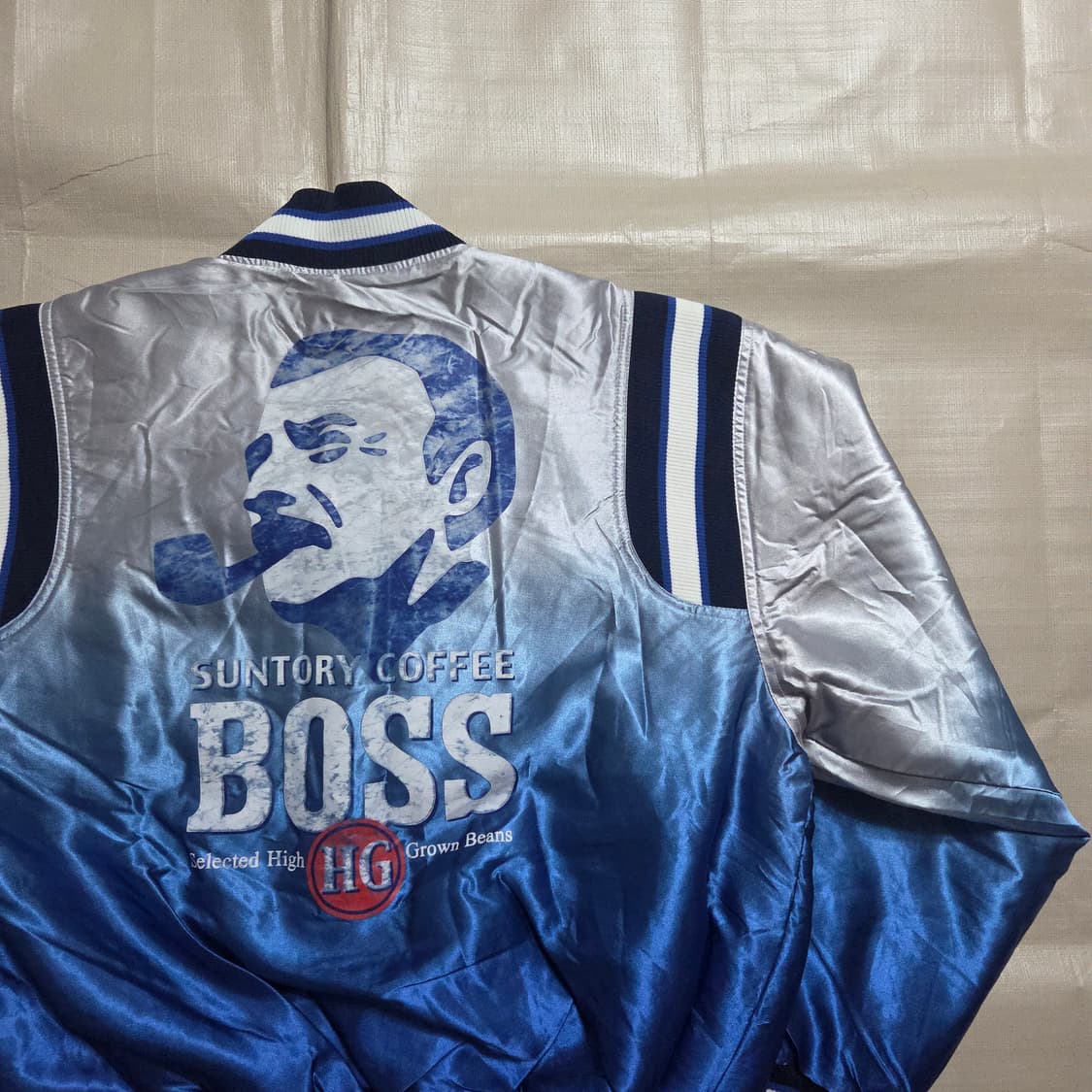 산토리 보스 커피 리버시블 바시티 자켓 상품이미지1