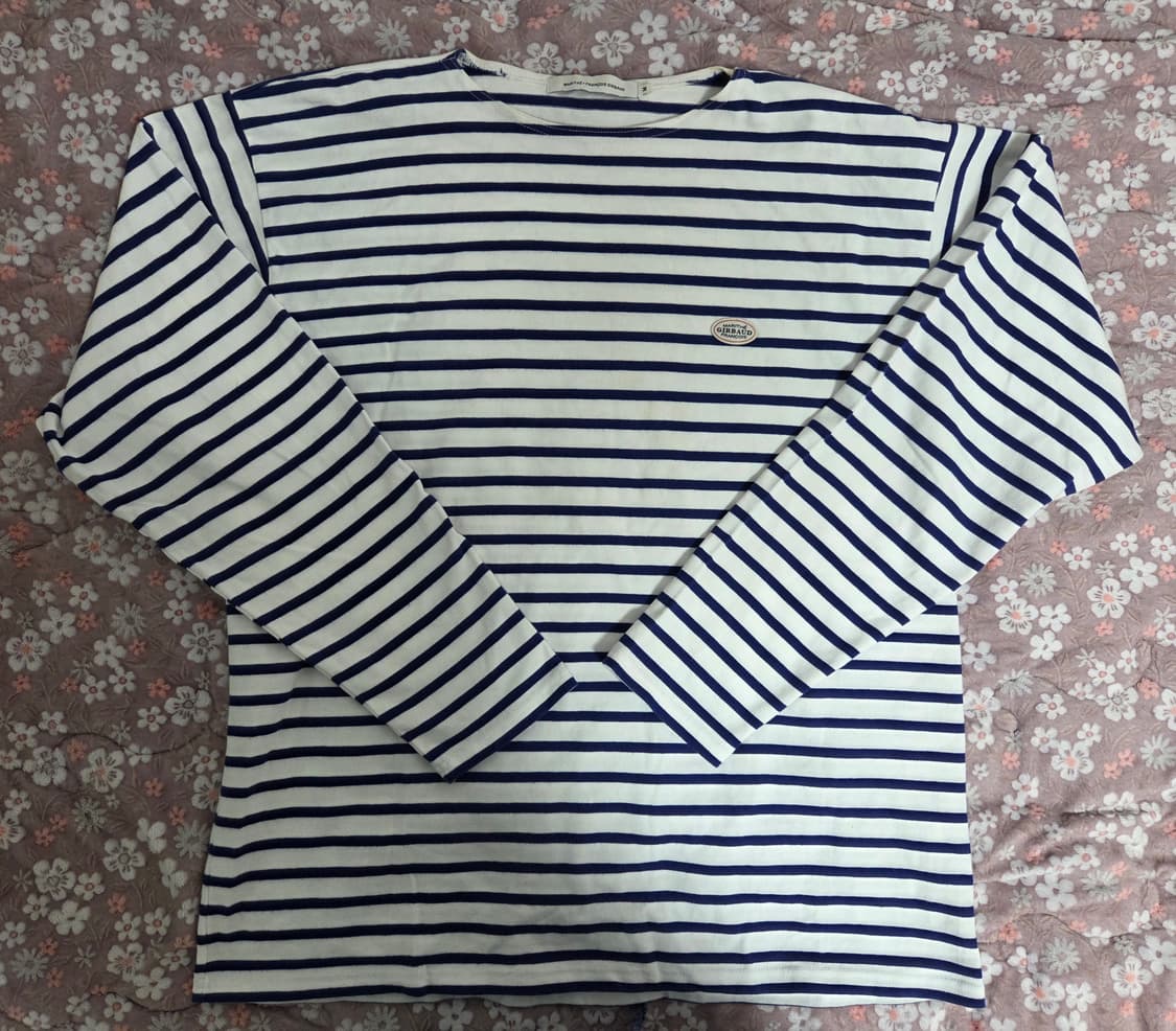 마리떼 프랑소와 저버  패치 스트라이프 티셔츠M 상품이미지1