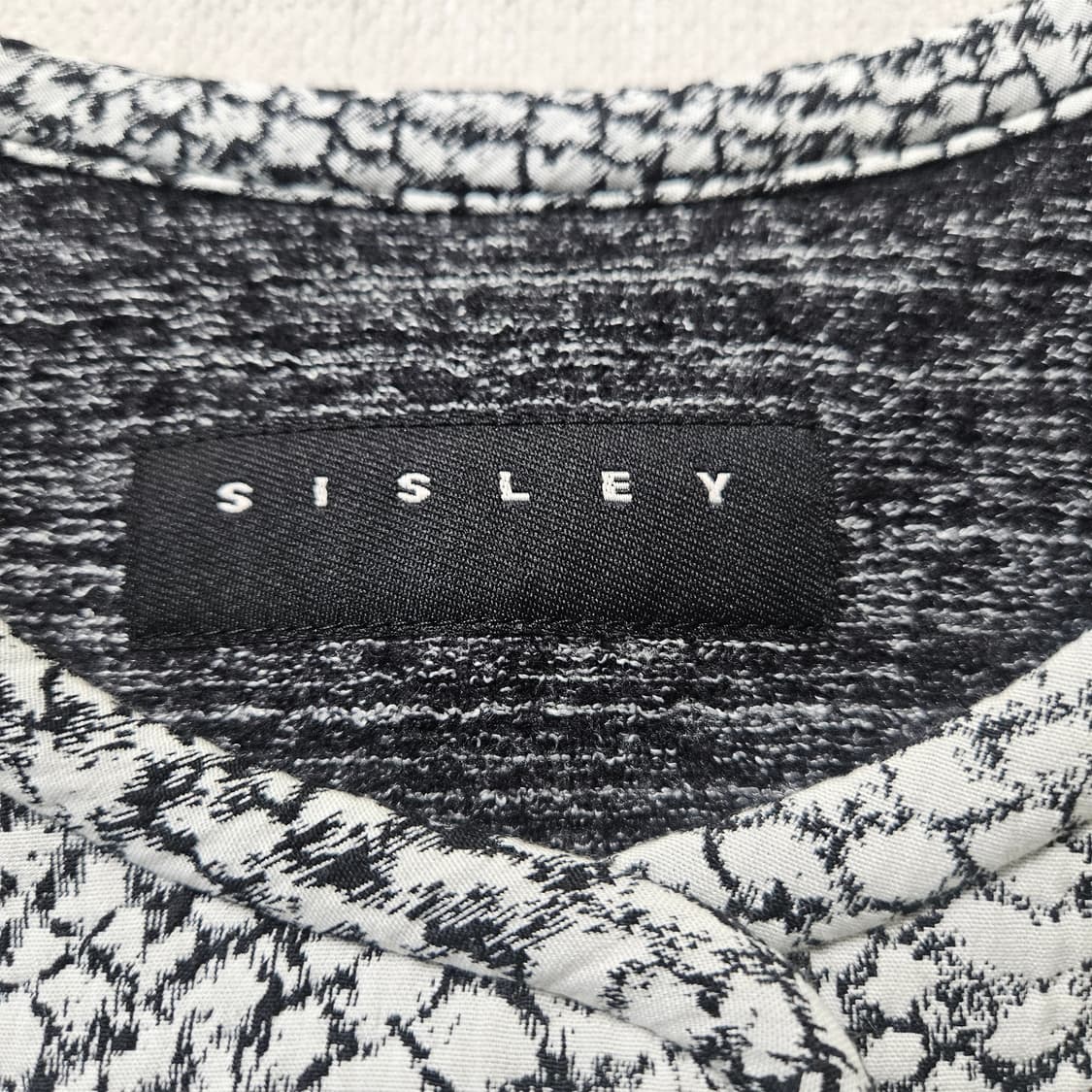 ONE 시슬리 파이톤 카라리스 울 코트 0326Y 상품이미지3