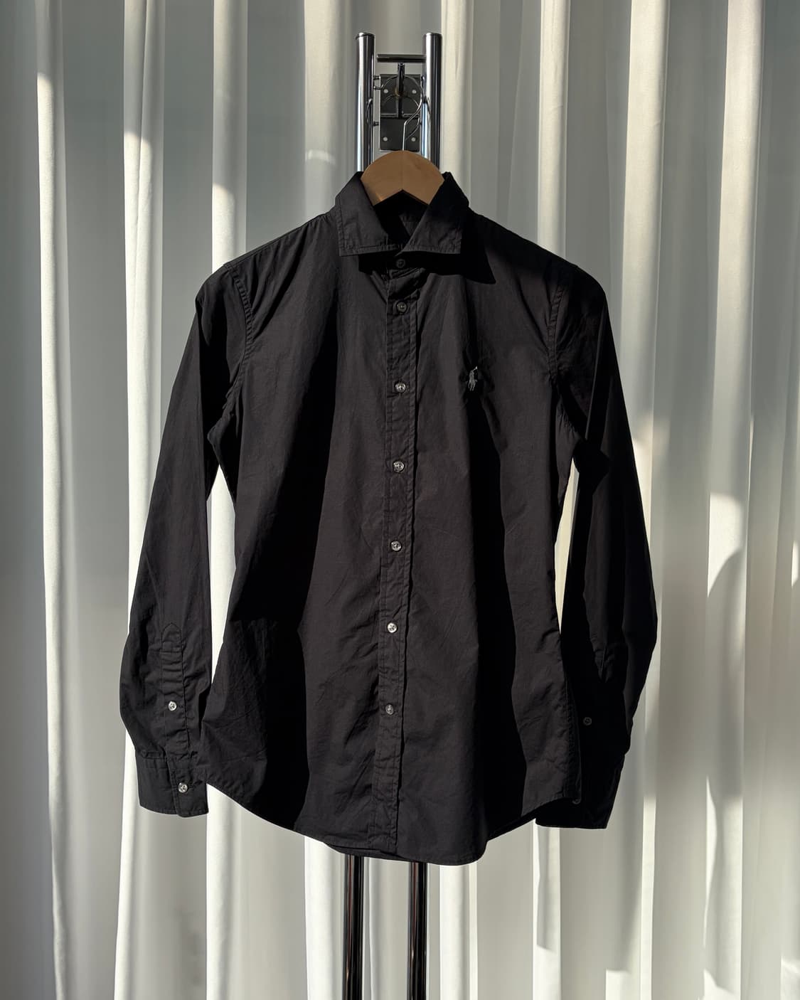 [S]폴로 랄프로렌 슬림핏 포플린 여성 셔츠 상품이미지2