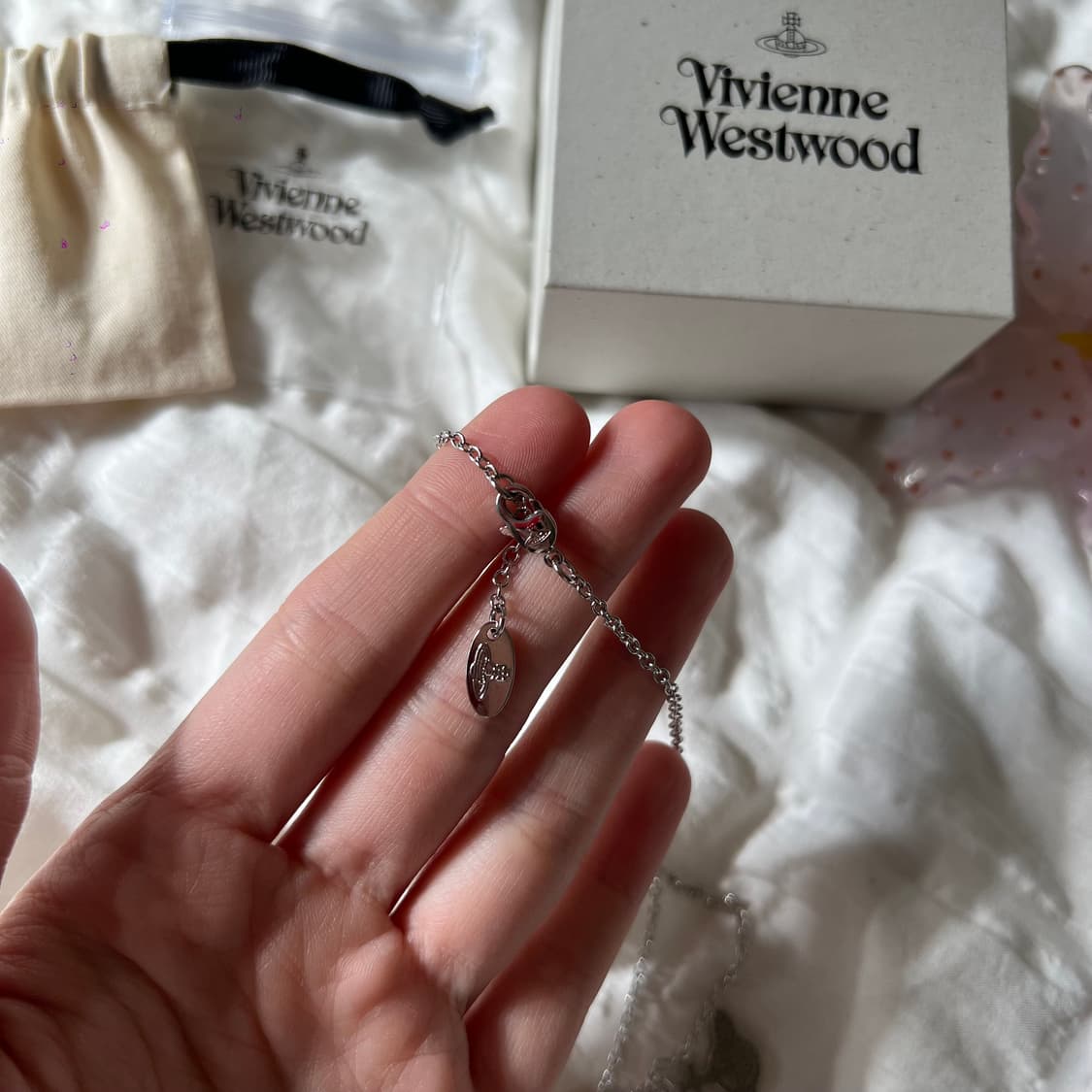 비비안웨스트우드 칼리오페 네크리스 실버 상품이미지6