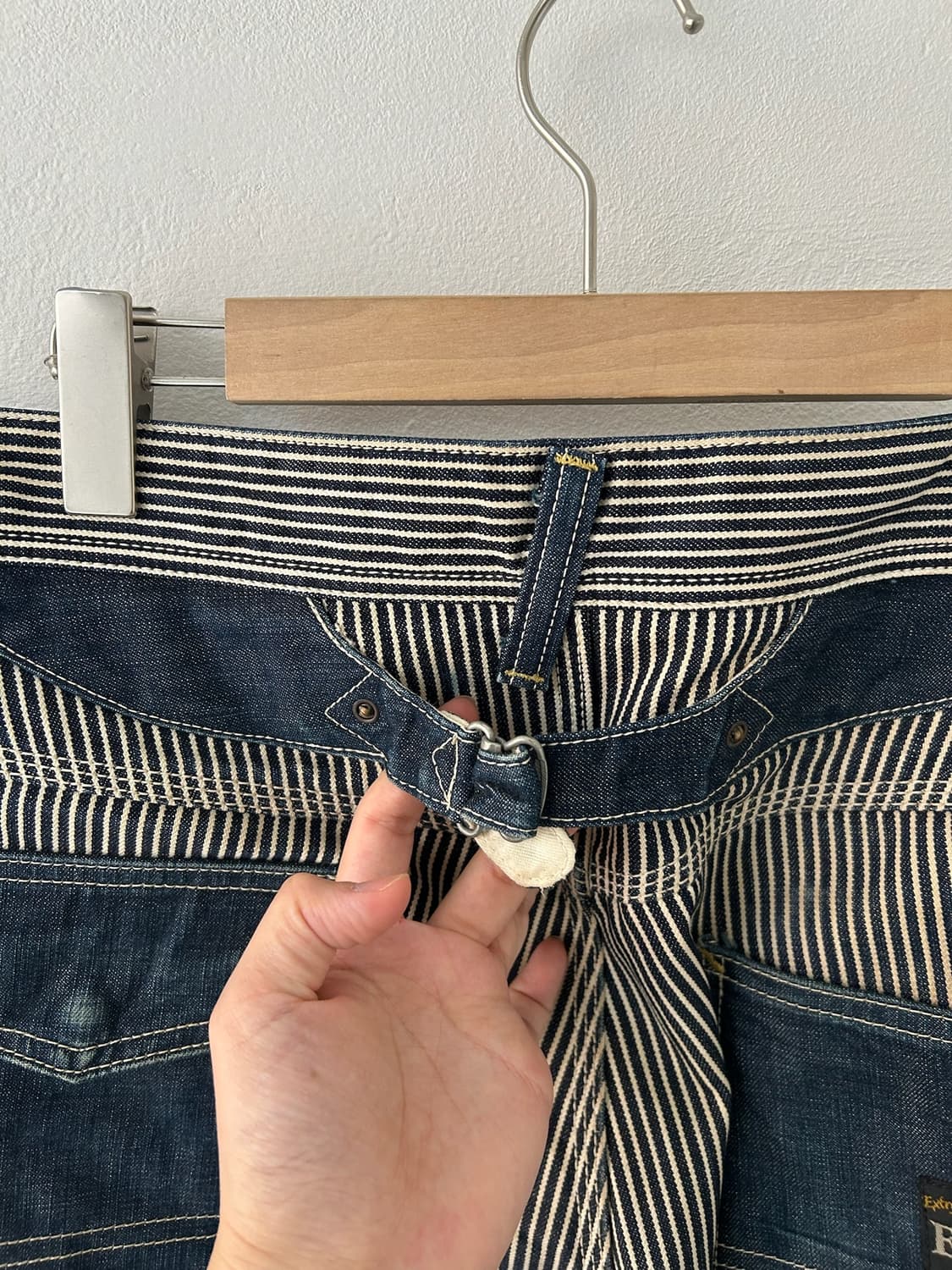 vtg Eight-G Hickory Stripe Paniter Pant. 상품이미지7