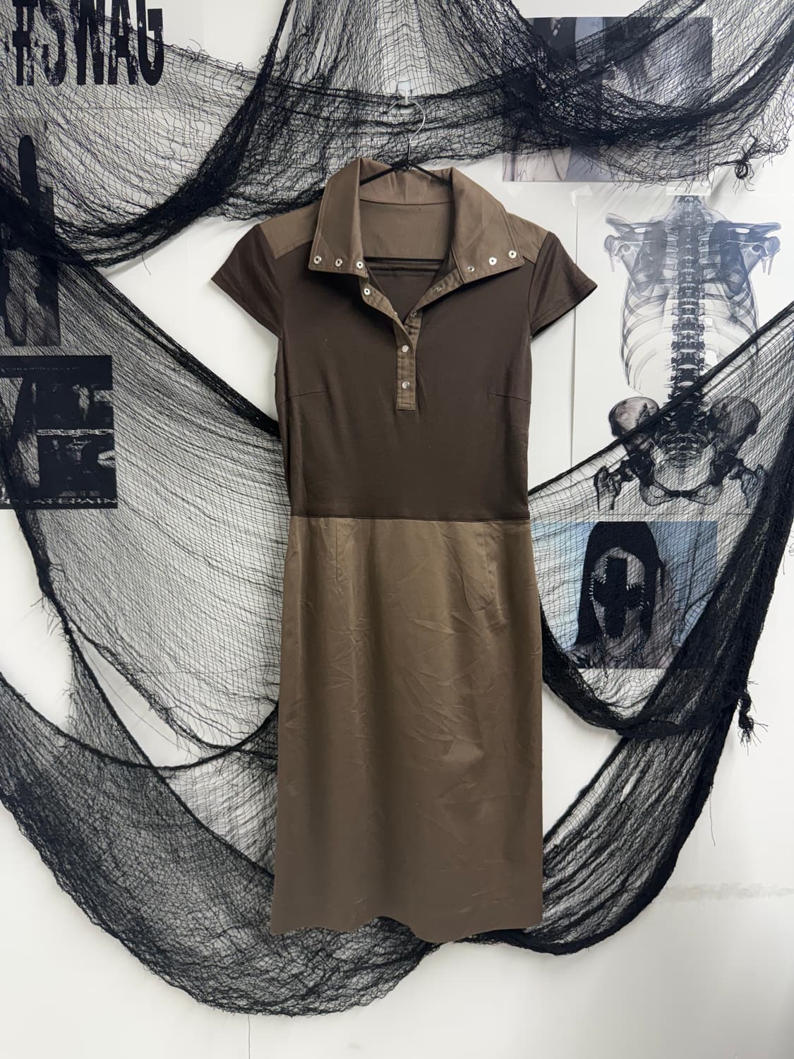 00s collar detailed onepiece 상품이미지4