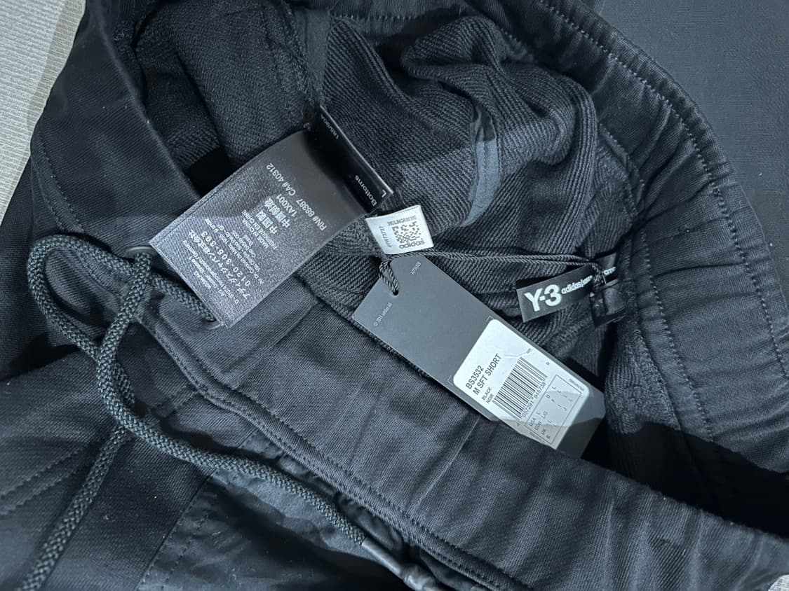 Y-3 M 반바지 블랙 M 새상품 상품이미지7