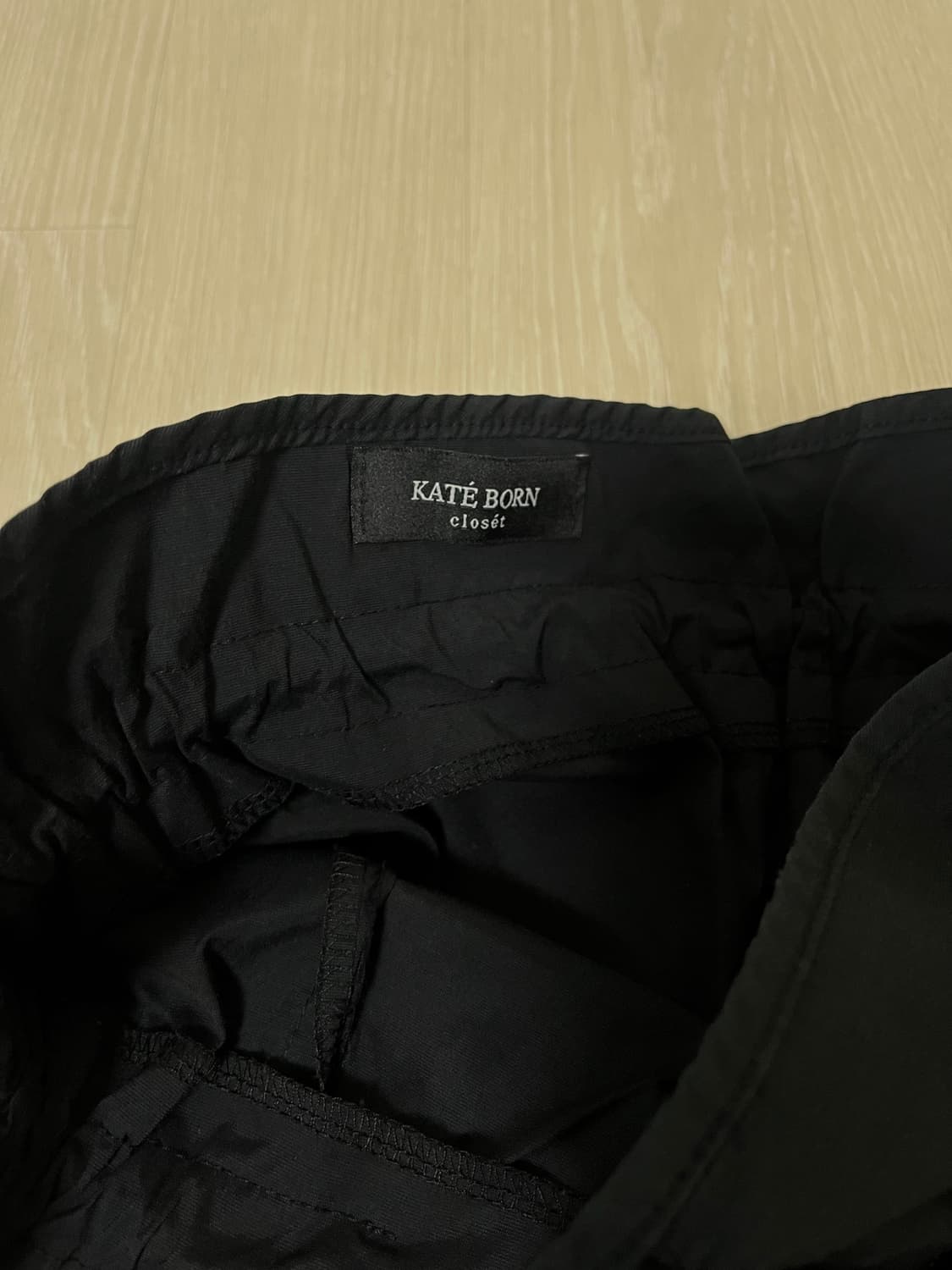 kate born 나일론 스트링 스커트 상품이미지2