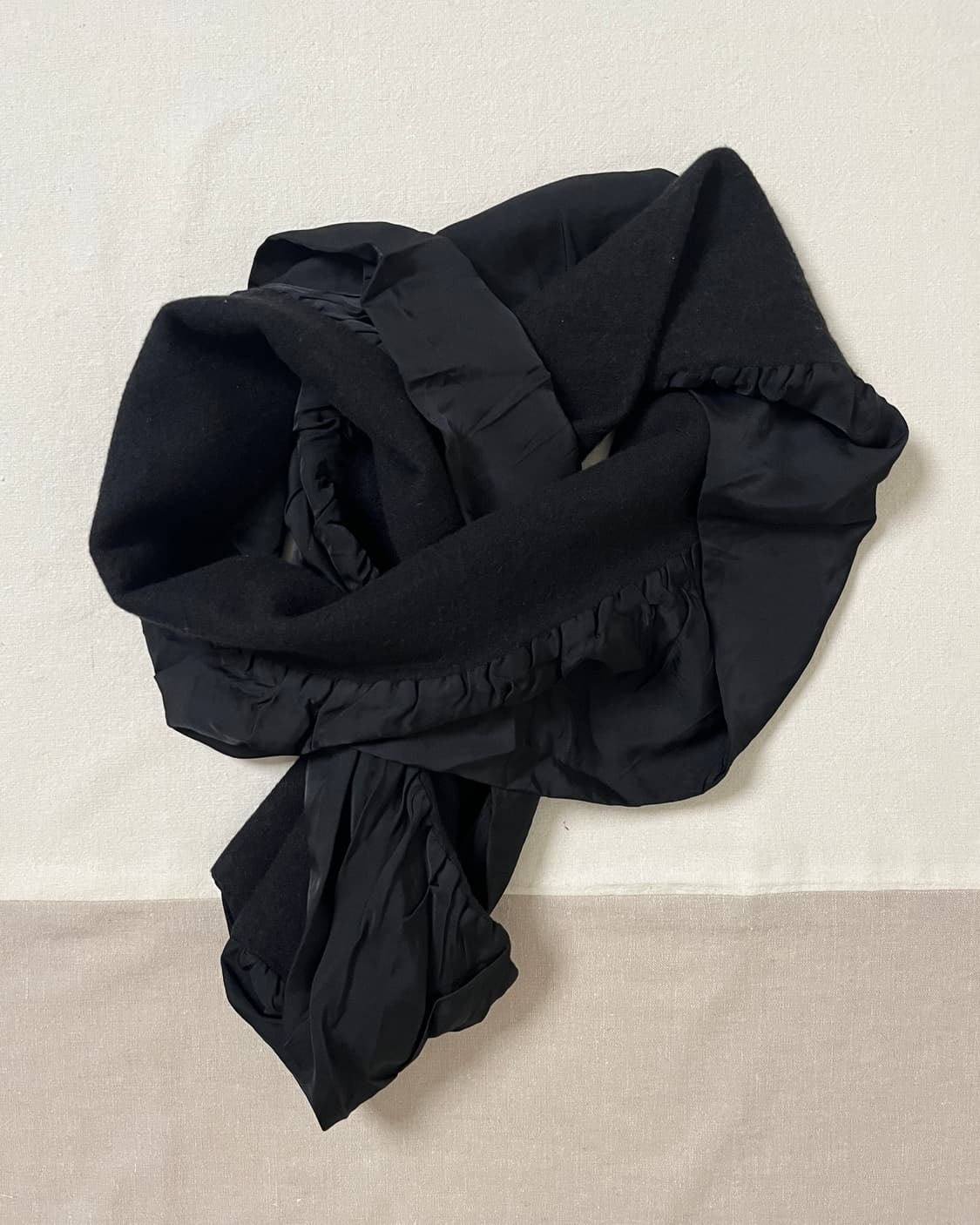 꼼데가르송 러플 머플러 comme des garcons homme 상품이미지3