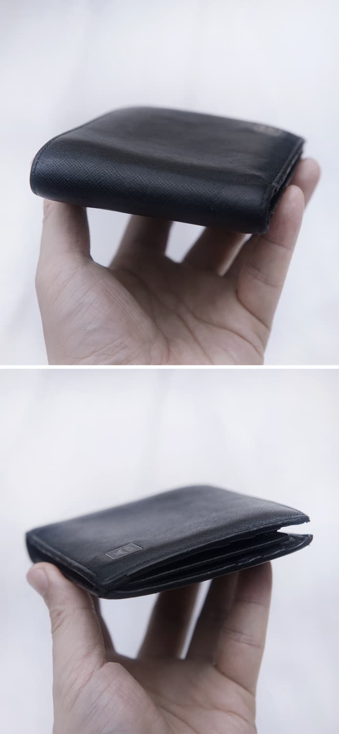 MCM 사피아노 메탈 로고 뷰포켓 6cc 반지갑 상품이미지5