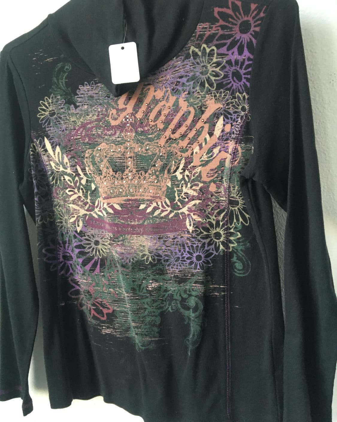 High neck priniting sleeve 상품이미지3