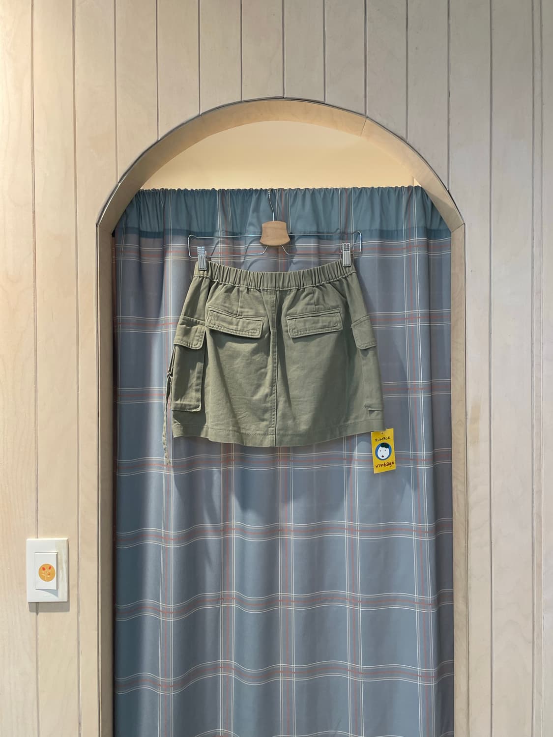 빈티지 카고포켓 미니스커트 상품이미지3