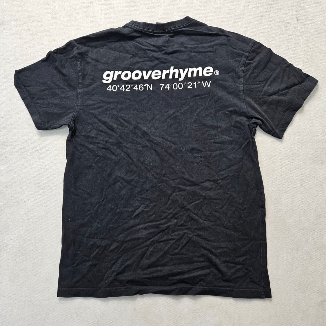 S 그루브라임 스몰로고 반팔 티셔츠  0305Y 상품이미지2