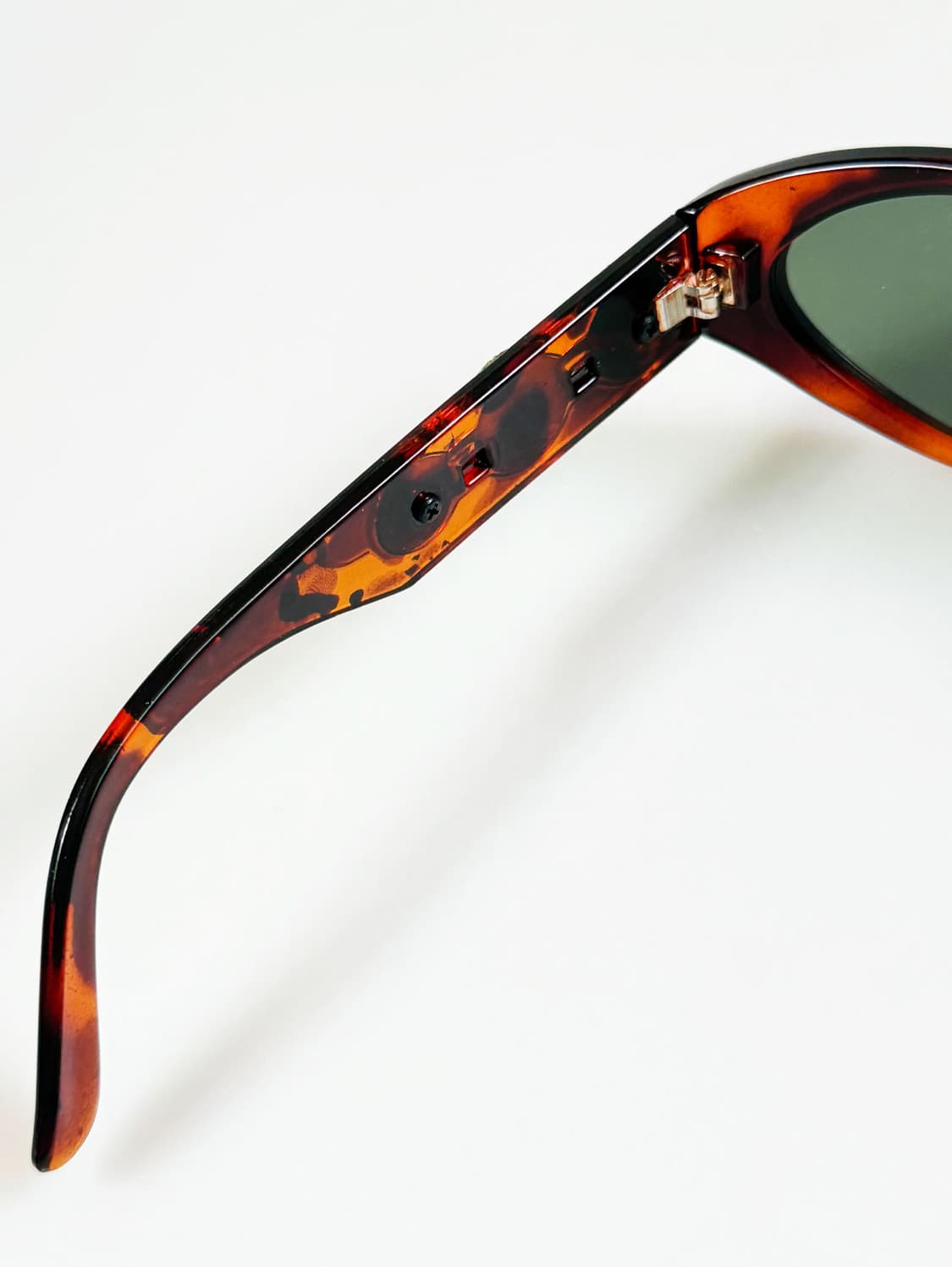 90s JOANNA 레오파드 볼드 오벌 프레임 빈티지 선글라스 상품이미지7