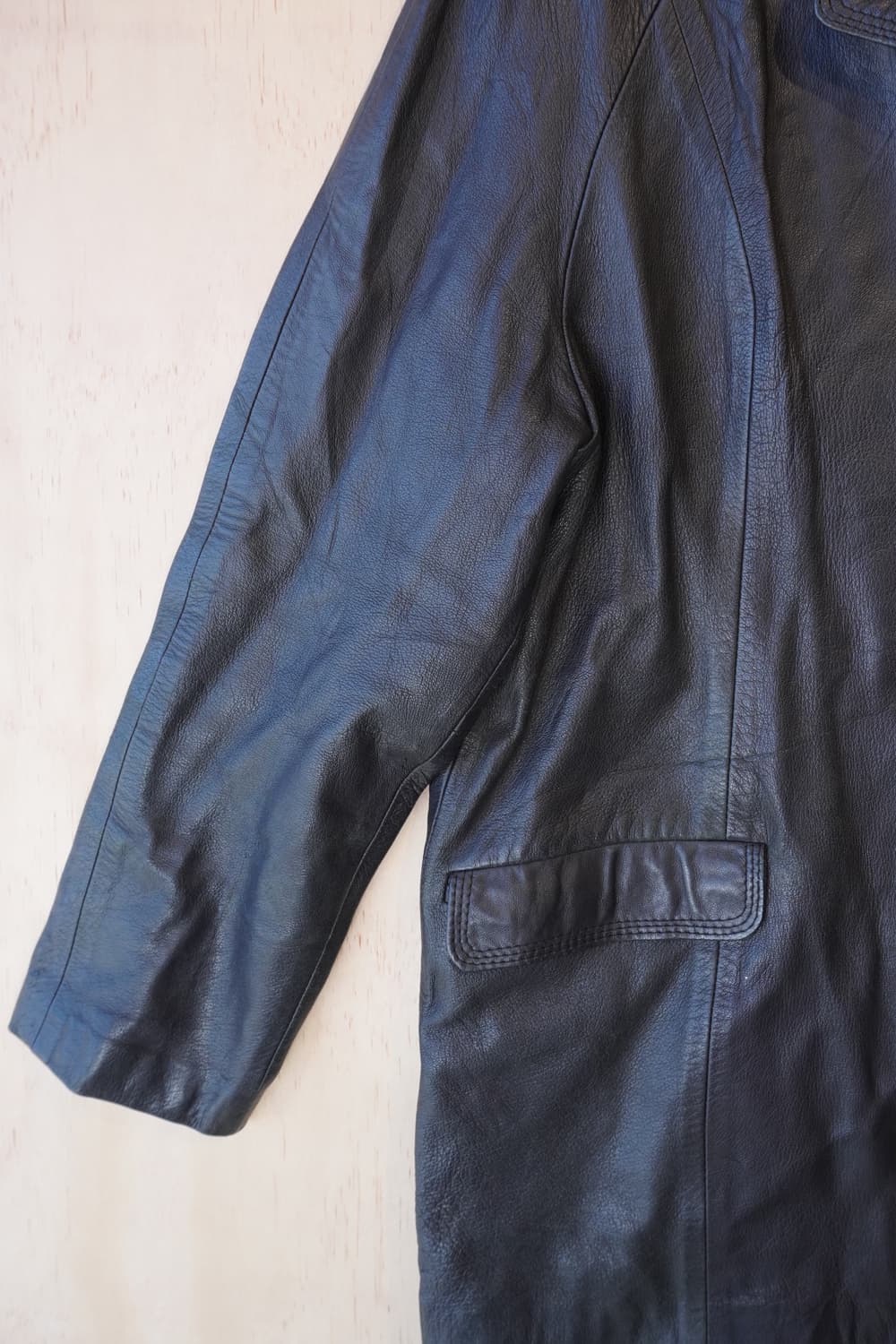 Cow leather 레더 자켓 상품이미지8