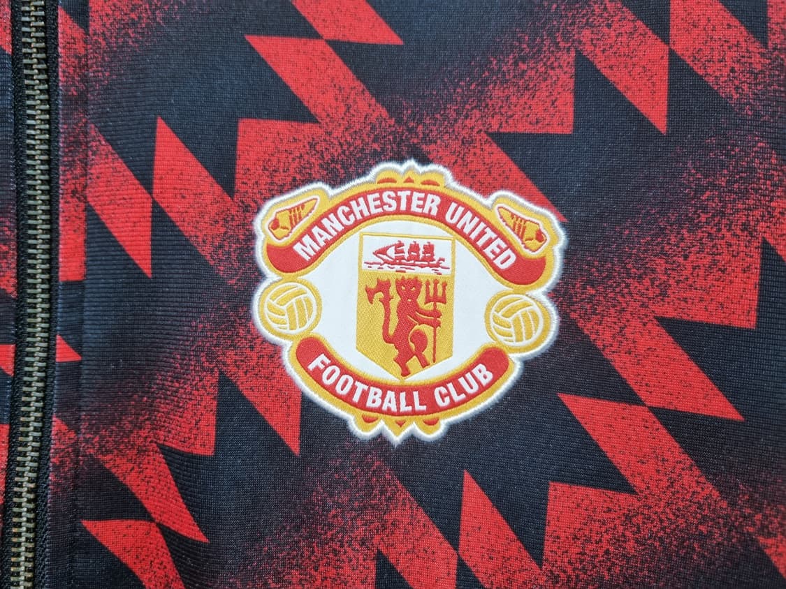 남성 아디다스 OG 불꽃 맨유 맨체스터 유나이티드 트랙탑 져지 축구복 상품이미지3