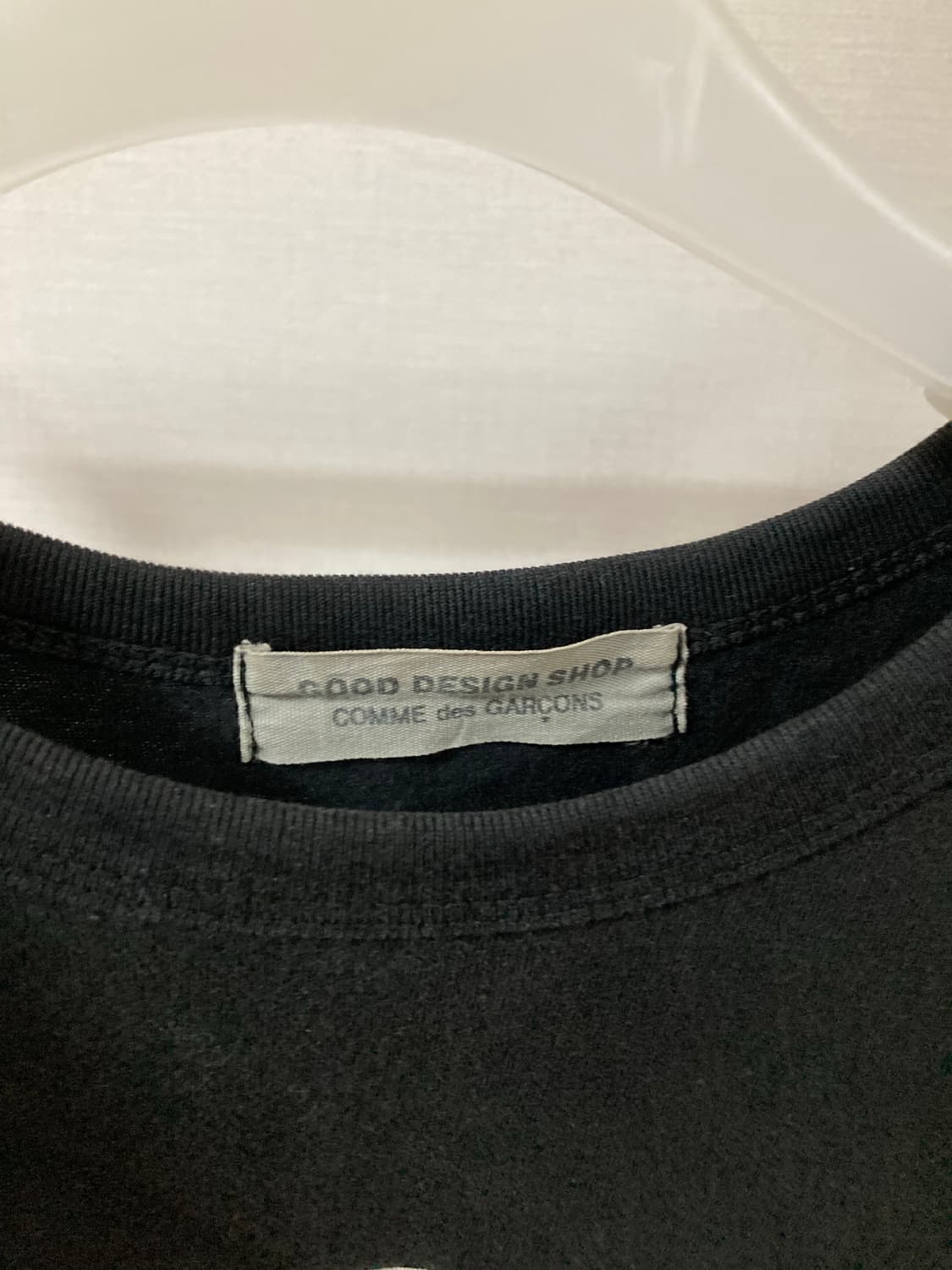꼼데가르송 CDG logo t-shirt (black) 상품이미지3