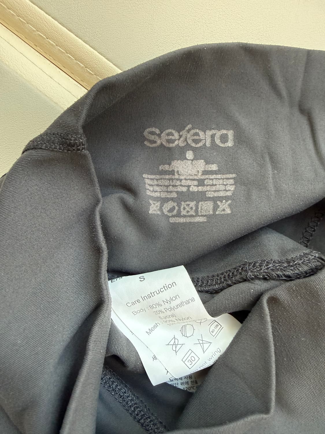 Sesera 레깅스 S 다크그레이 요가복 필라테스 운동복 헬스 러닝 상품이미지3