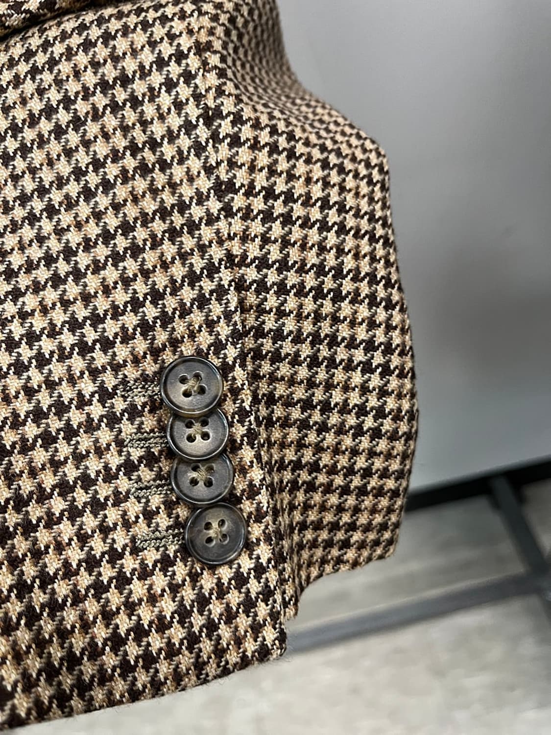 95-100) 에르메네질도제냐 캐시미어 건클립 자켓  상품이미지6