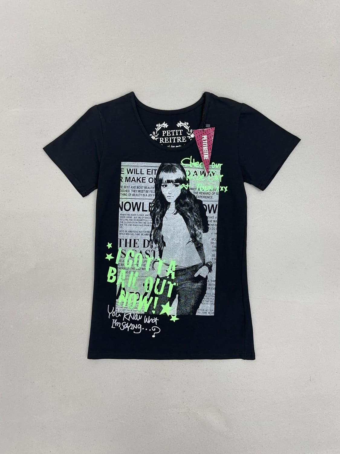 PETIT REITRE 프린팅 반팔티 상품이미지1