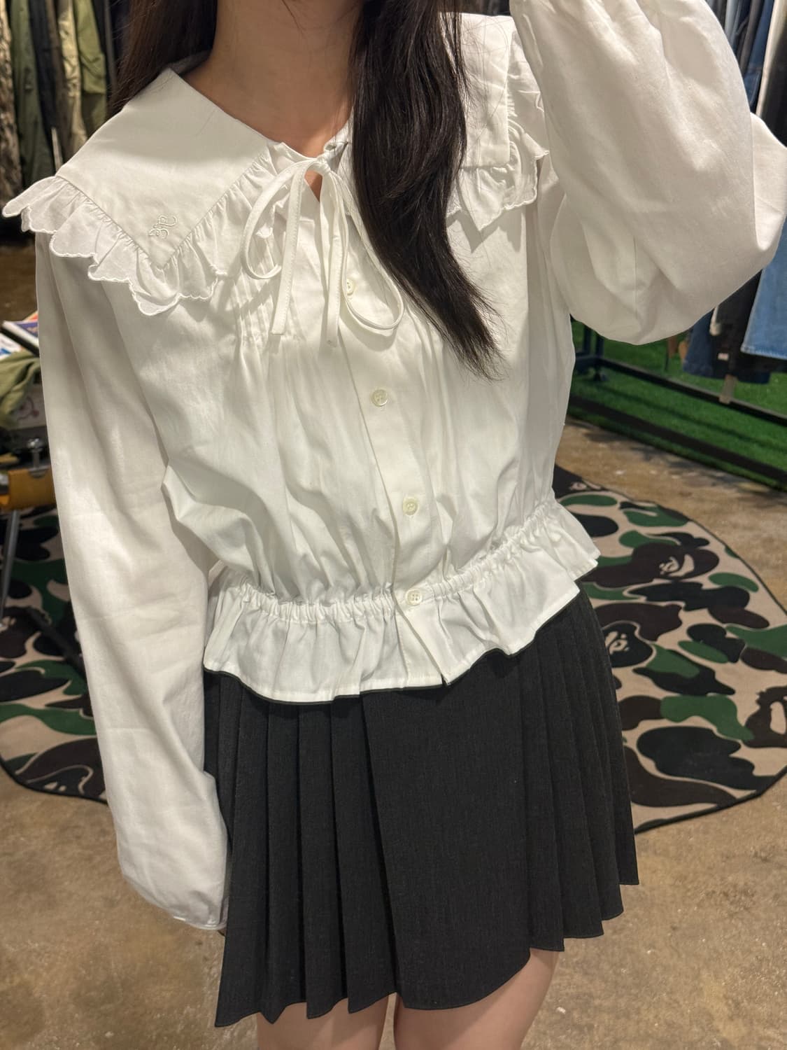 포에토 Sierra collar blouse 상품이미지2