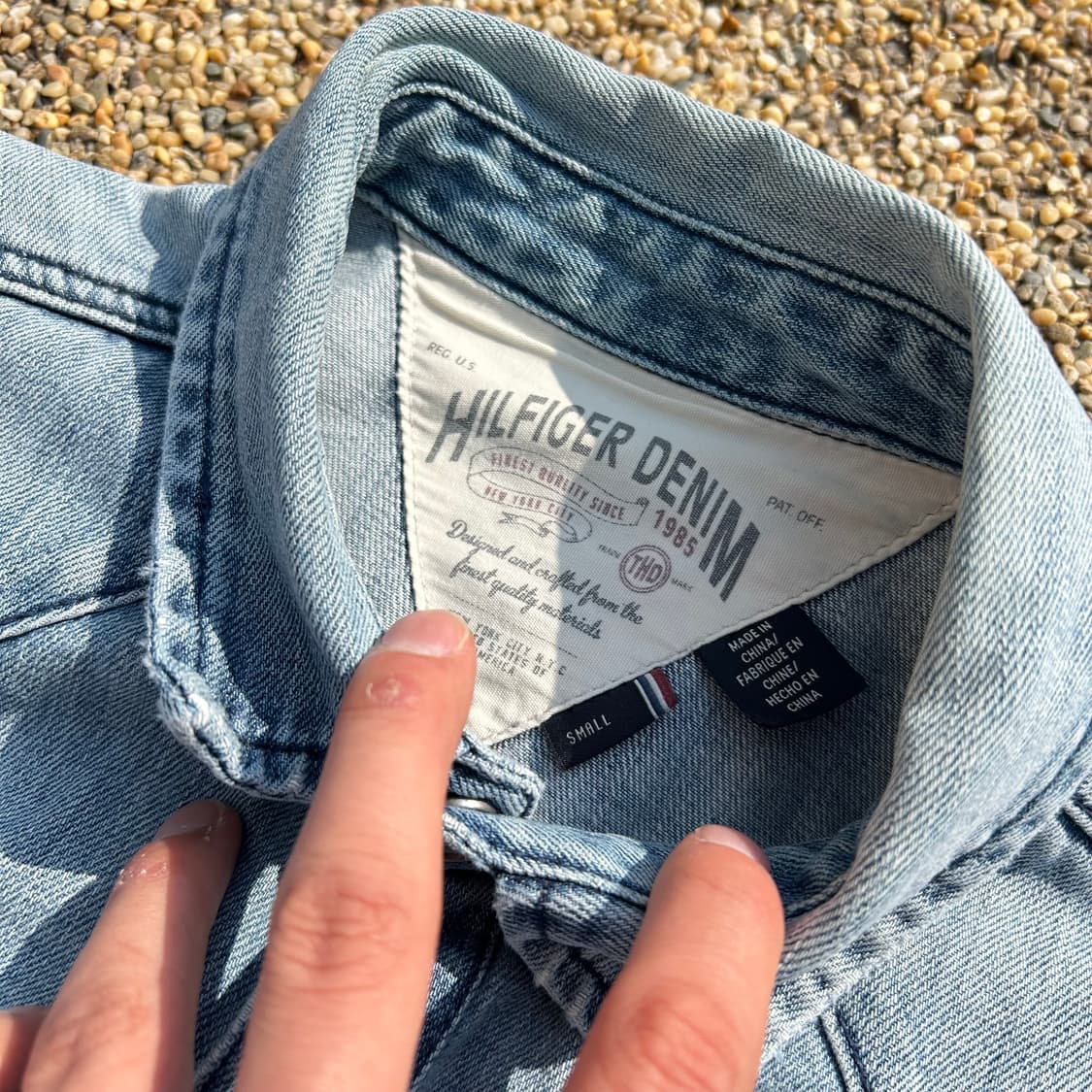 타미힐피거 데님(Tommy hilfiger denim) 데님 셔츠 상품이미지4