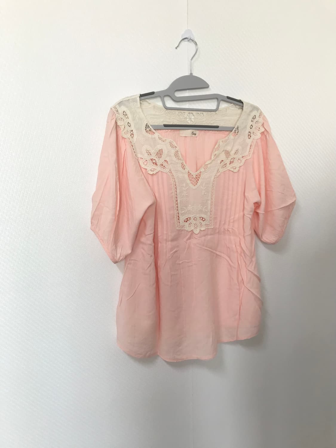 vintage baby pink capri blouse  상품이미지5