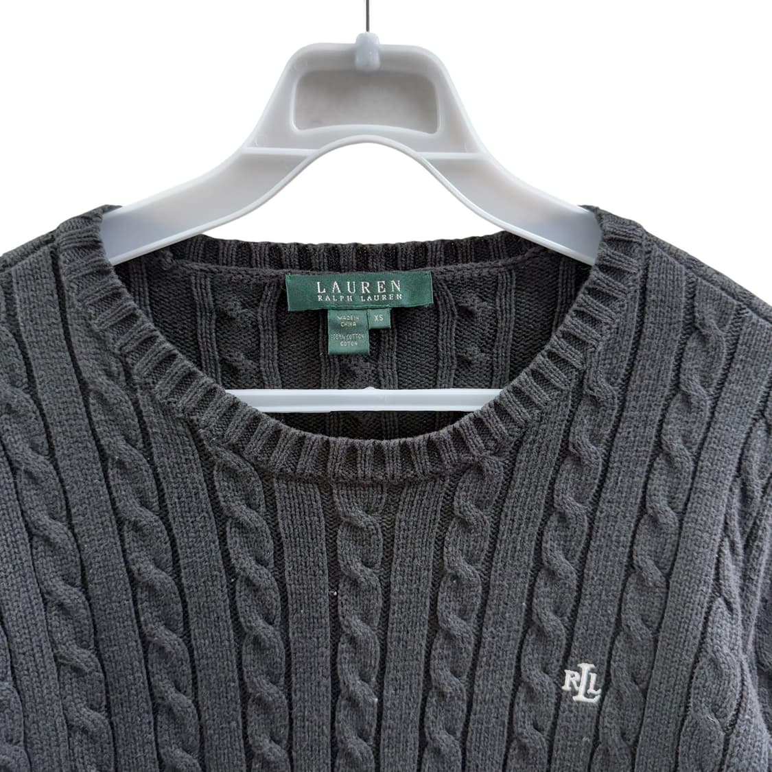 [XS] 랄프로렌 블랙 니트 상품이미지5