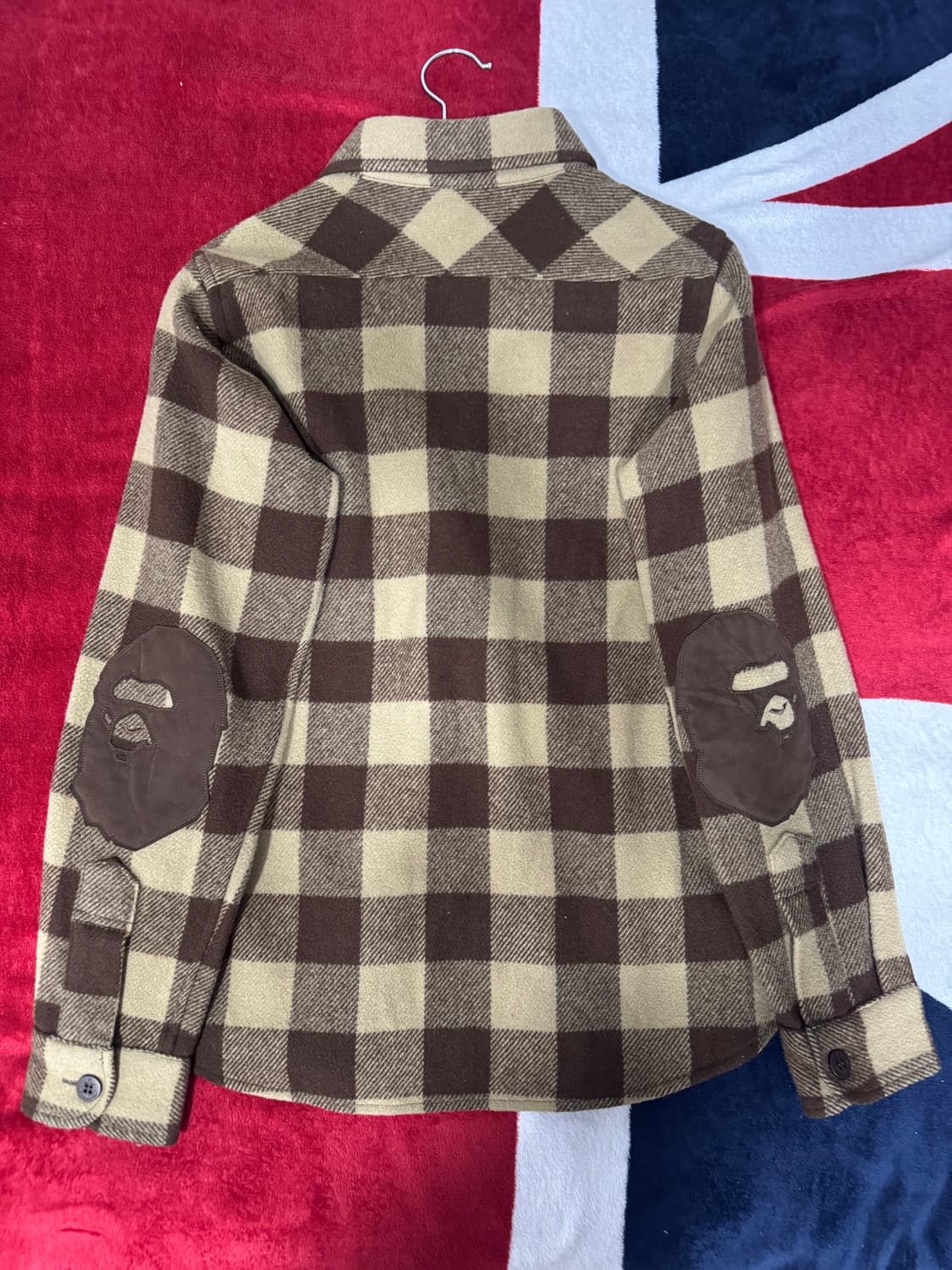 베이프 플란넬 울셔츠 일본판 상품이미지2