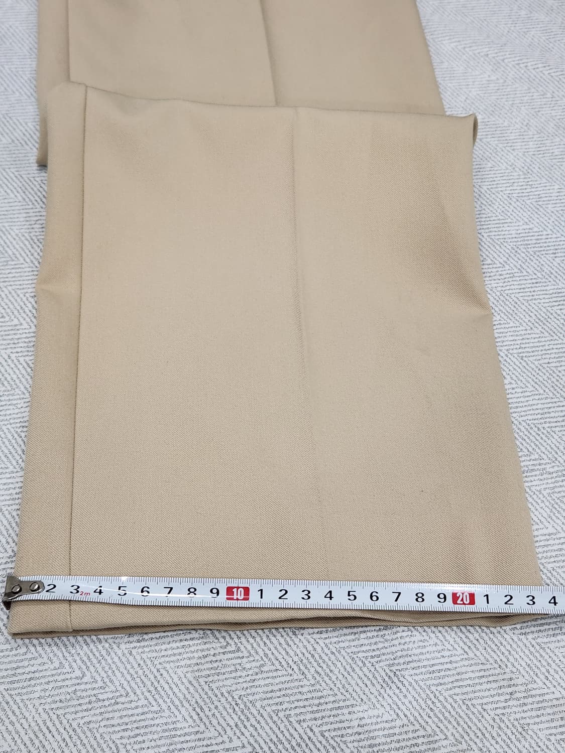 [XS] 자라 ZARA 연베이지 와이드 팬츠 XS 상품이미지10