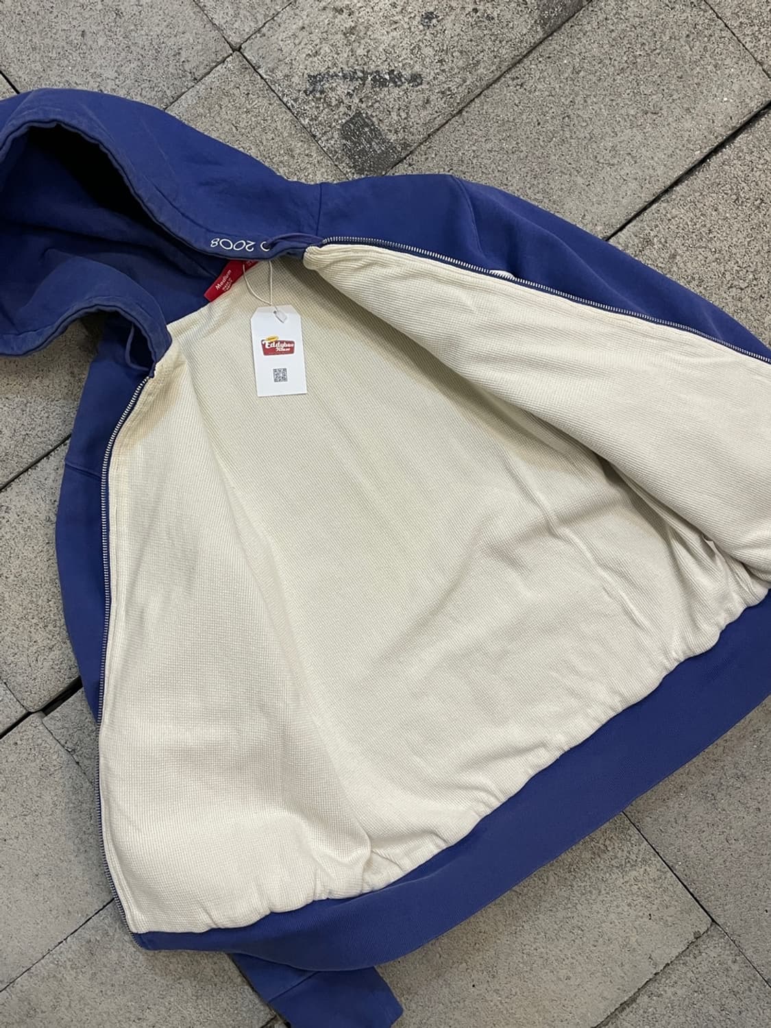 슈프림 아치 로고 써멀 라인드 후드집업  상품이미지3