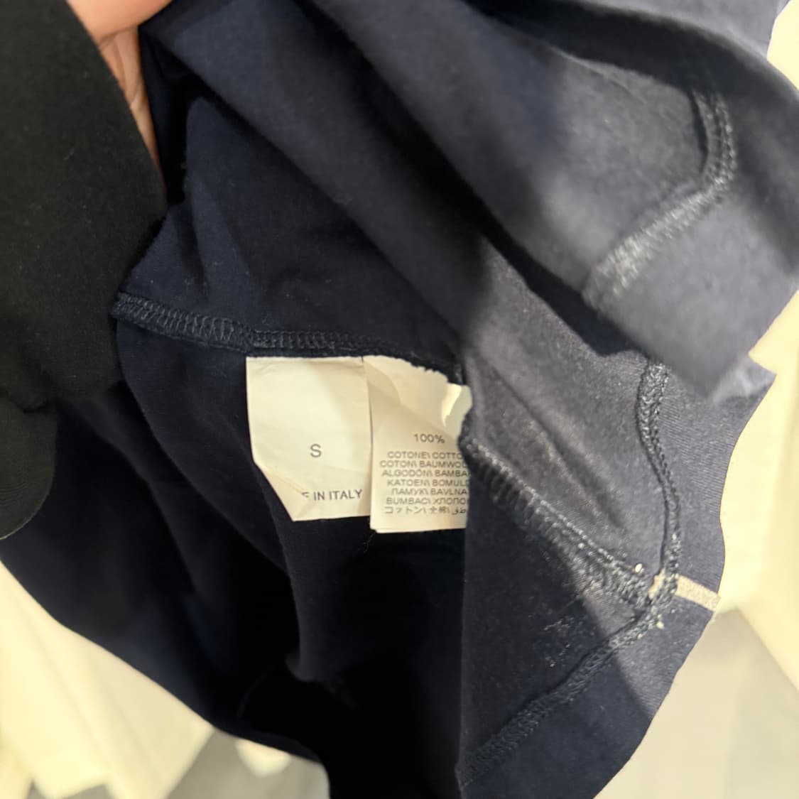 (85) 브루넬로 쿠치넬리 로고 반팔 티셔츠  상품이미지4