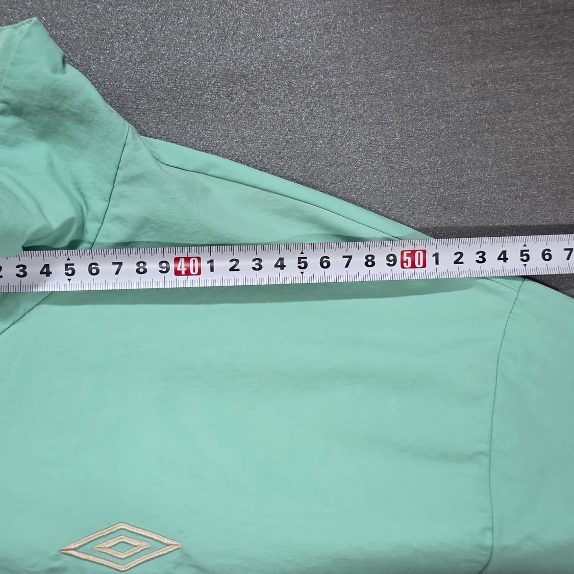 XL 엄브로 오버핏 우븐 반팔 아노락 민트 상품이미지5