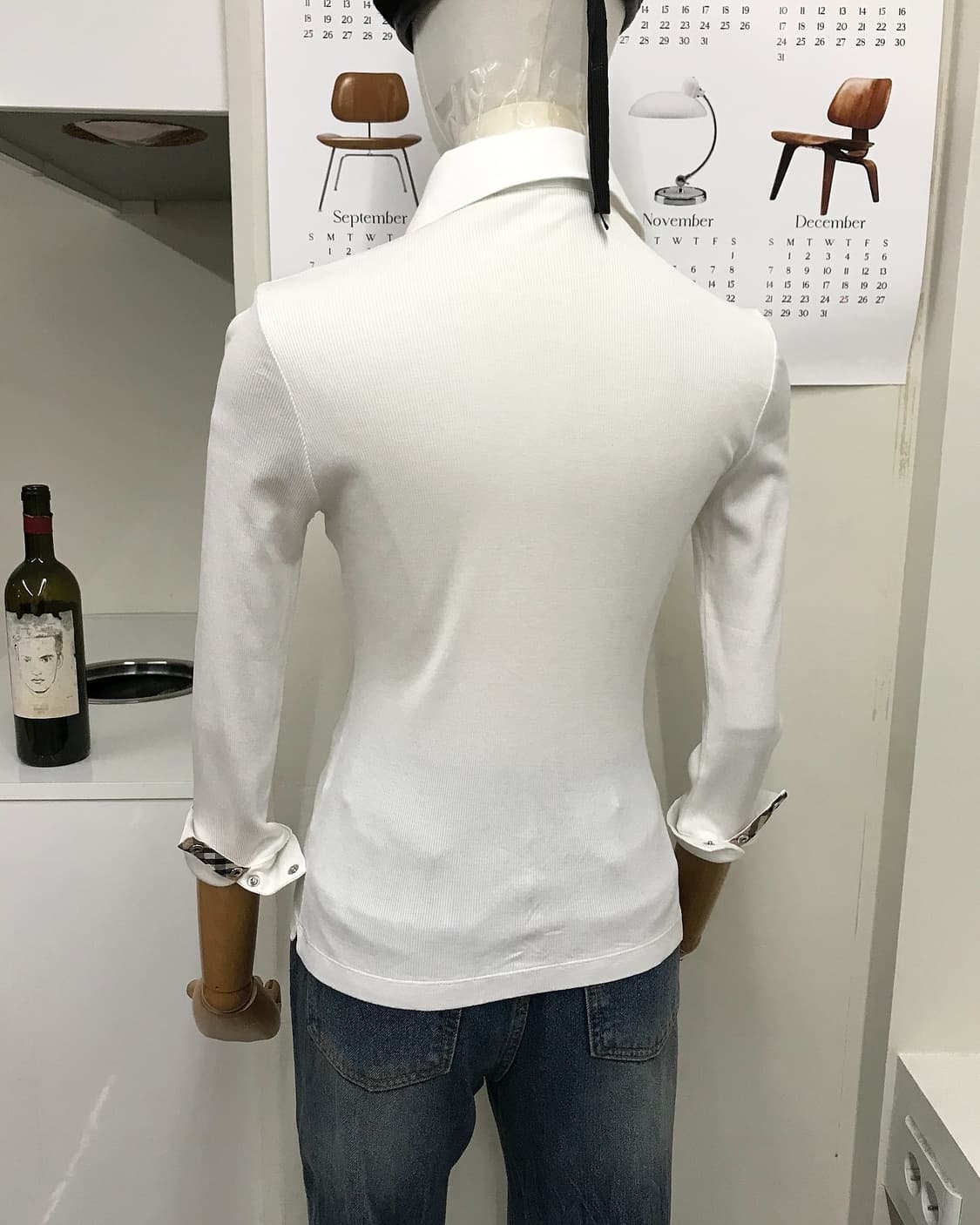 버버리 로고 골지 긴팔티 상품이미지9