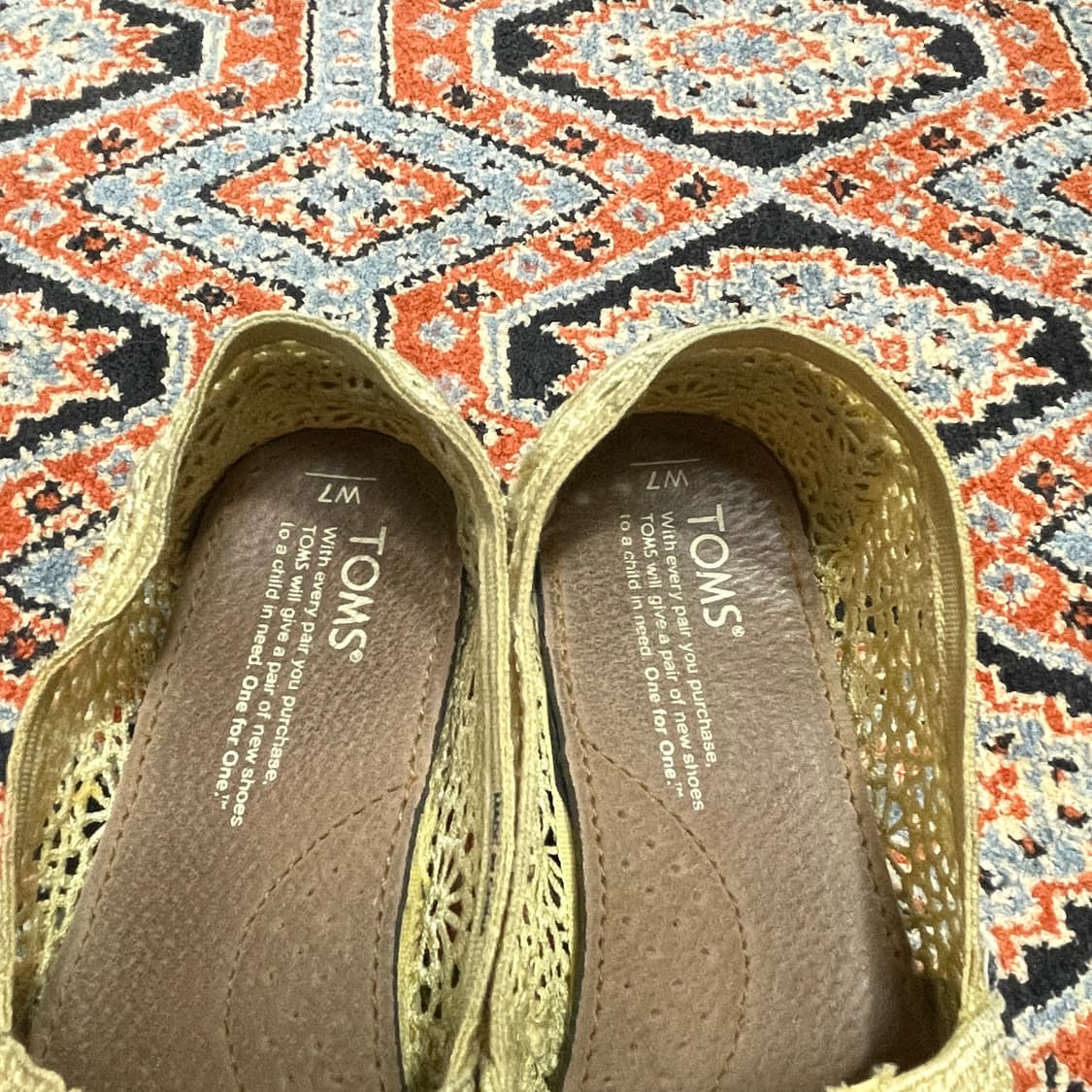 탐스 옐로우 레이스 슈즈 여성7 상품이미지4