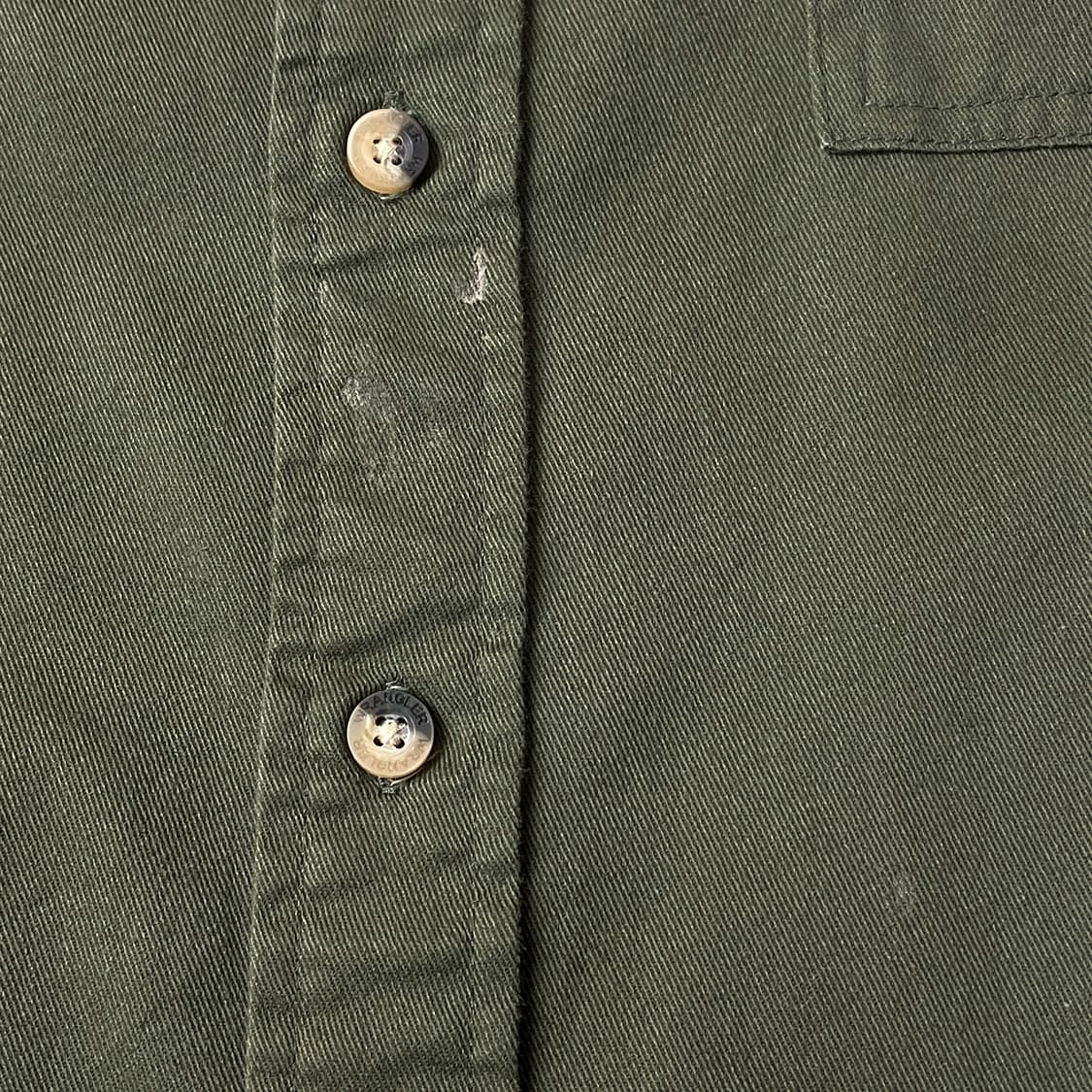 WRANGLER 랭글러 빈티지 카키 플랩포켓 코튼 셔츠 A00605 상품이미지4