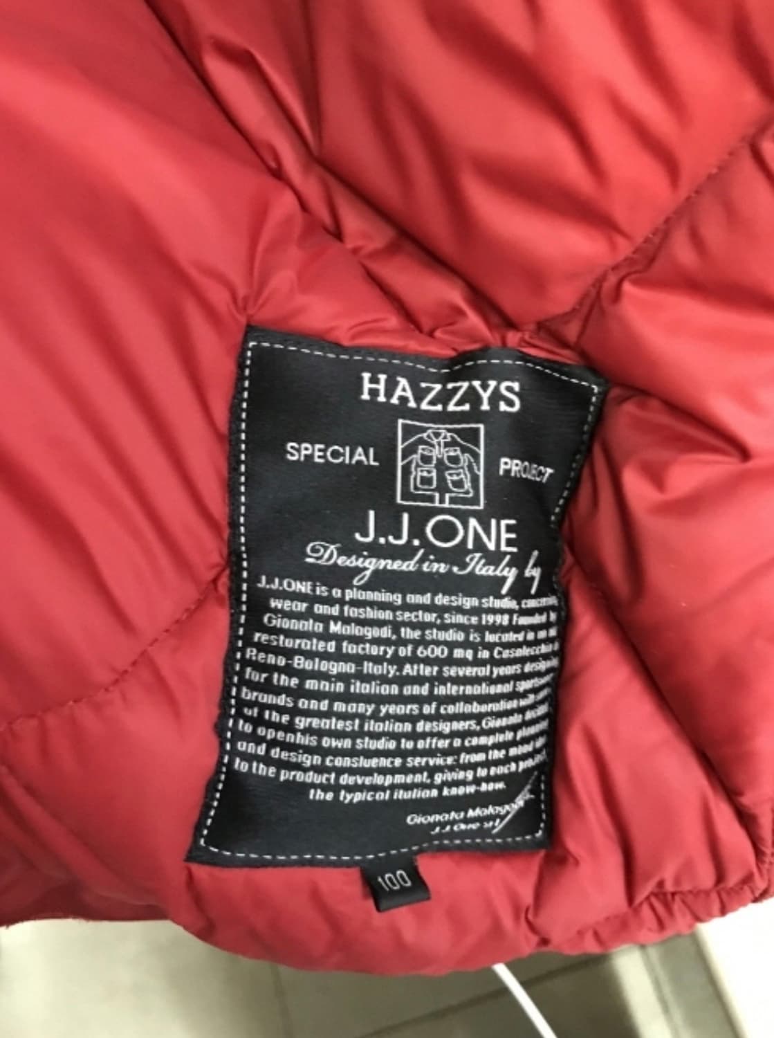 헤지스 J.J. ONE 패딩 점퍼 상품이미지7