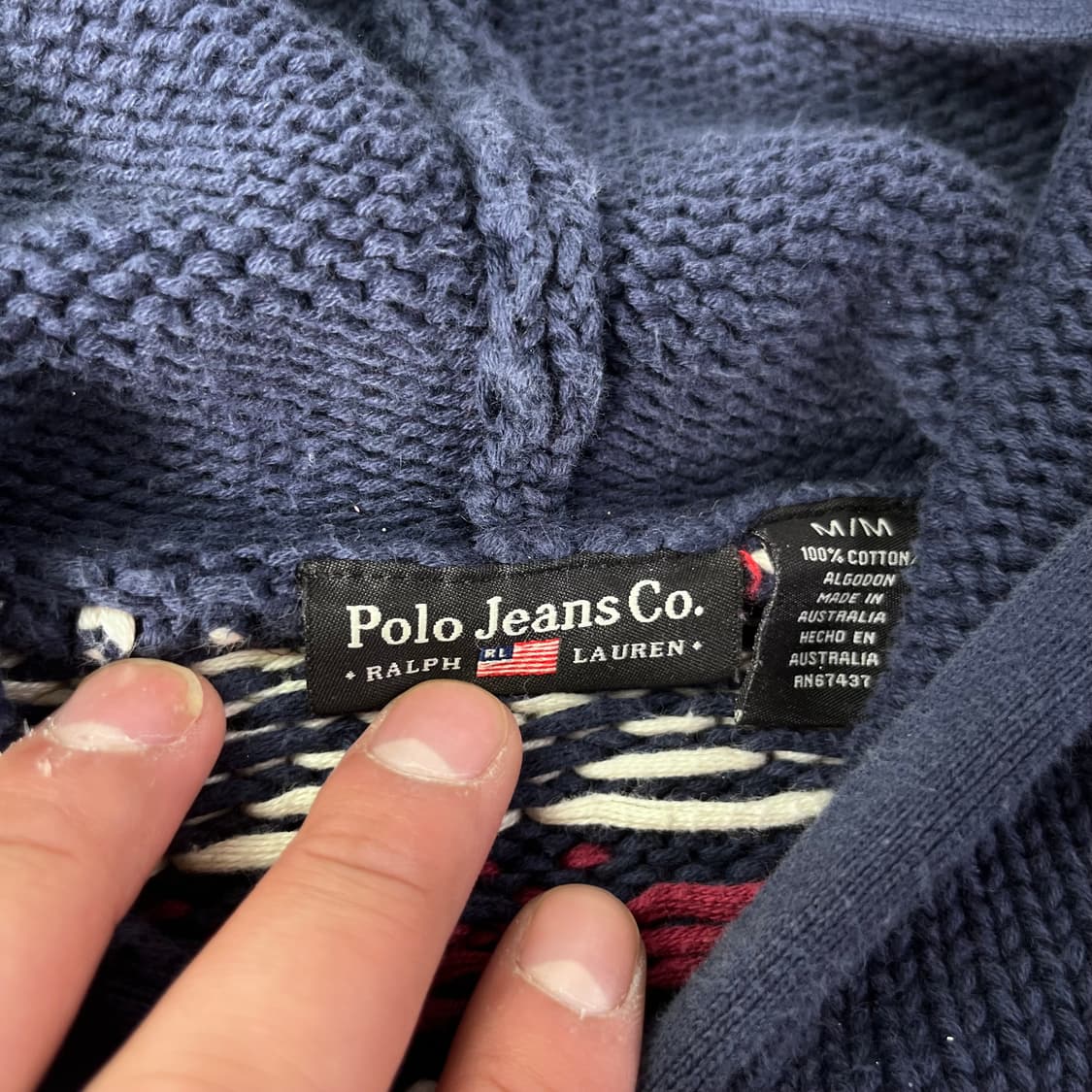 95 폴로진스 코위찬 후드니트 상품이미지3