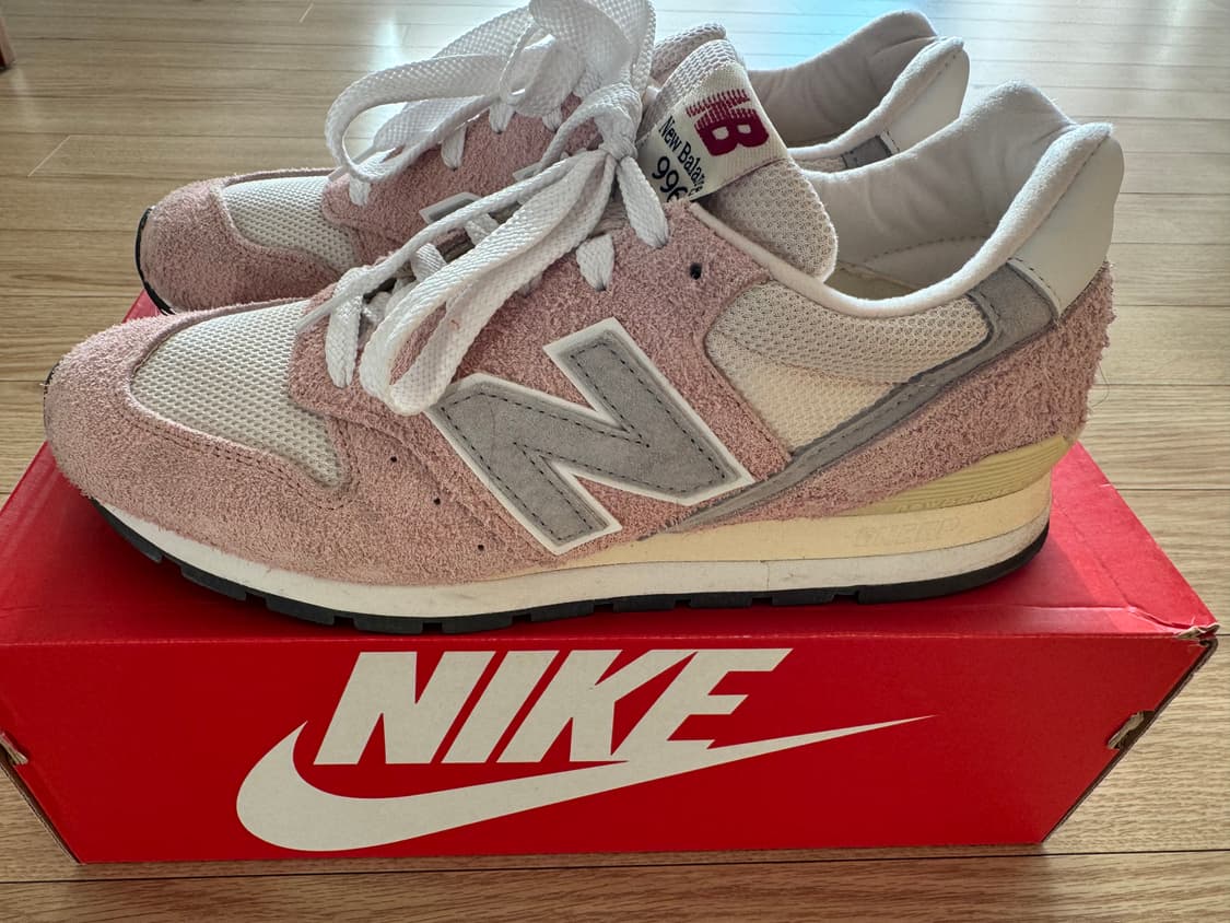 뉴발란스 996 핑크 헤이즈 실버 270 상품이미지5