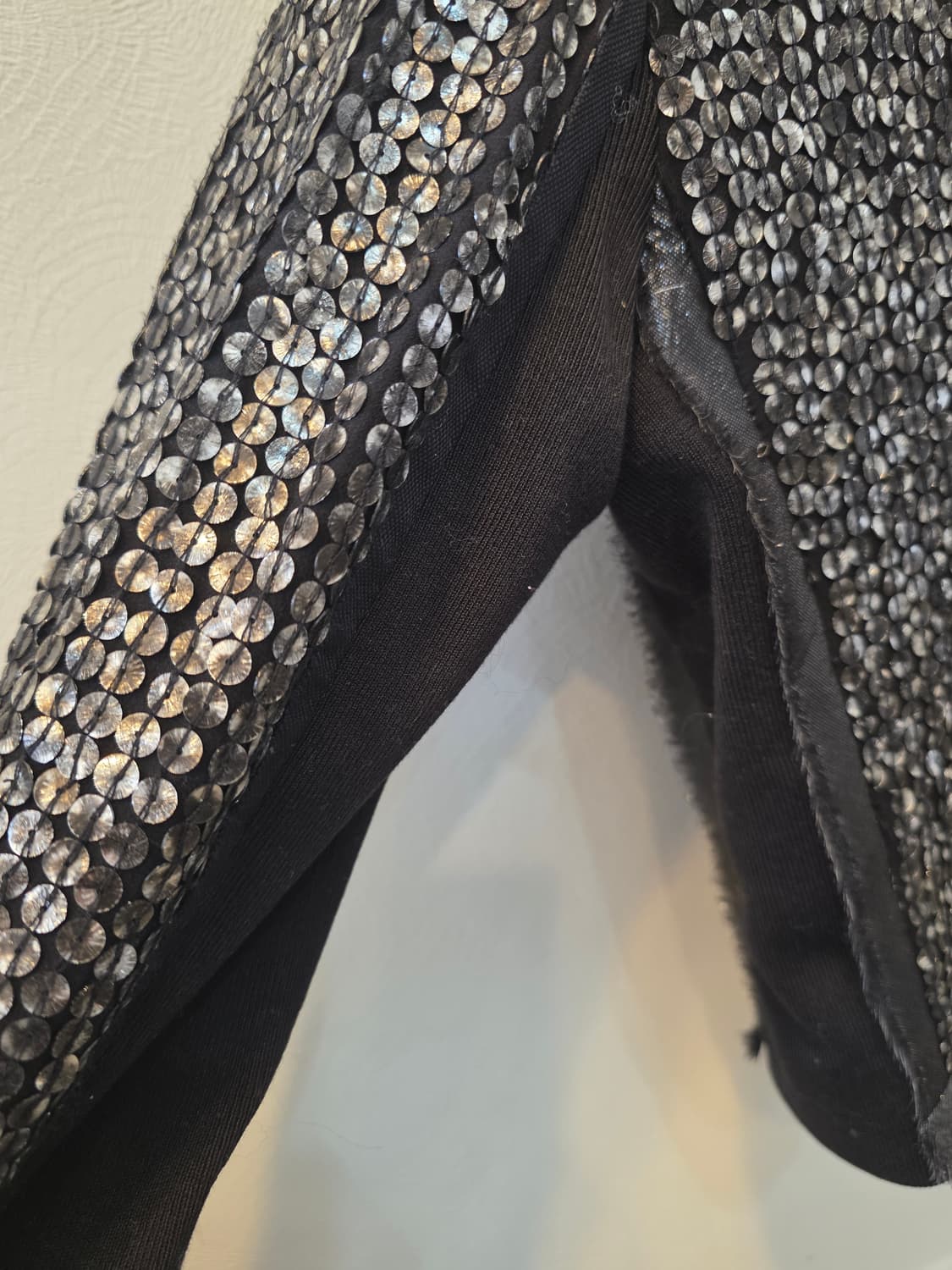 오브제 강진경  스팽글 실크블랙 자켓 상품이미지6