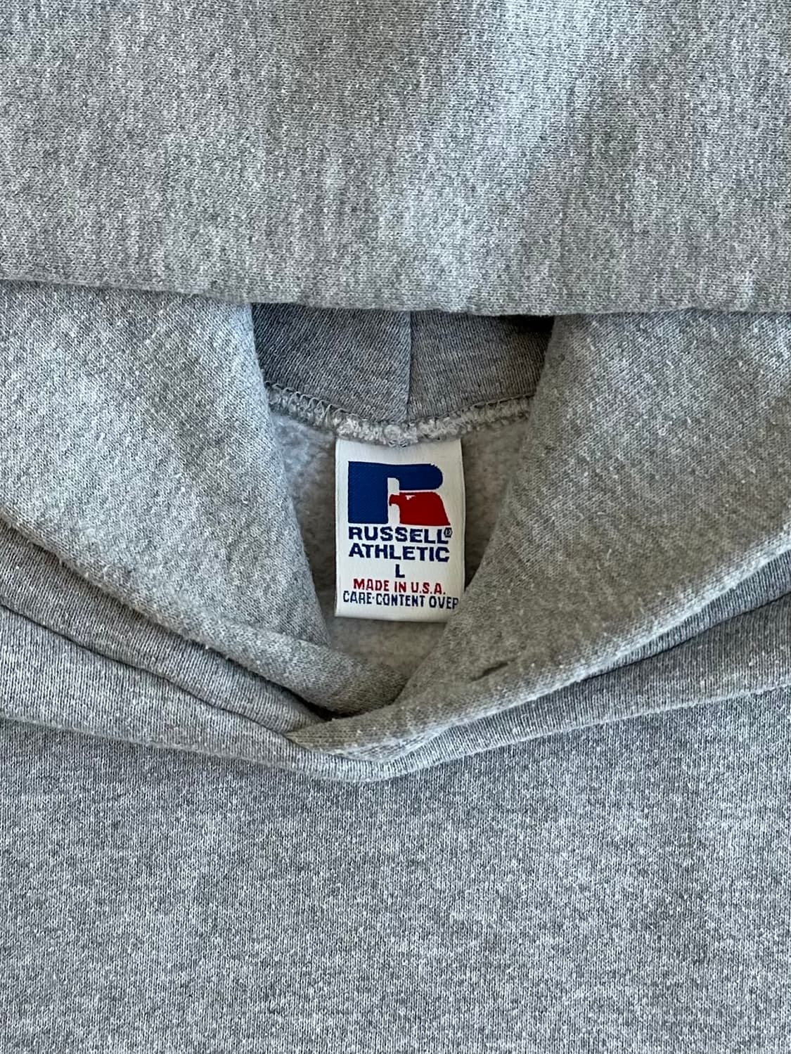 90s 빈티지 러셀 후드 그레이 L USA 상품이미지6