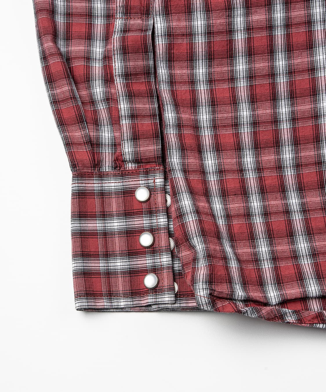 Wrangler 웨스턴 레드 플래드 셔츠 상품이미지6