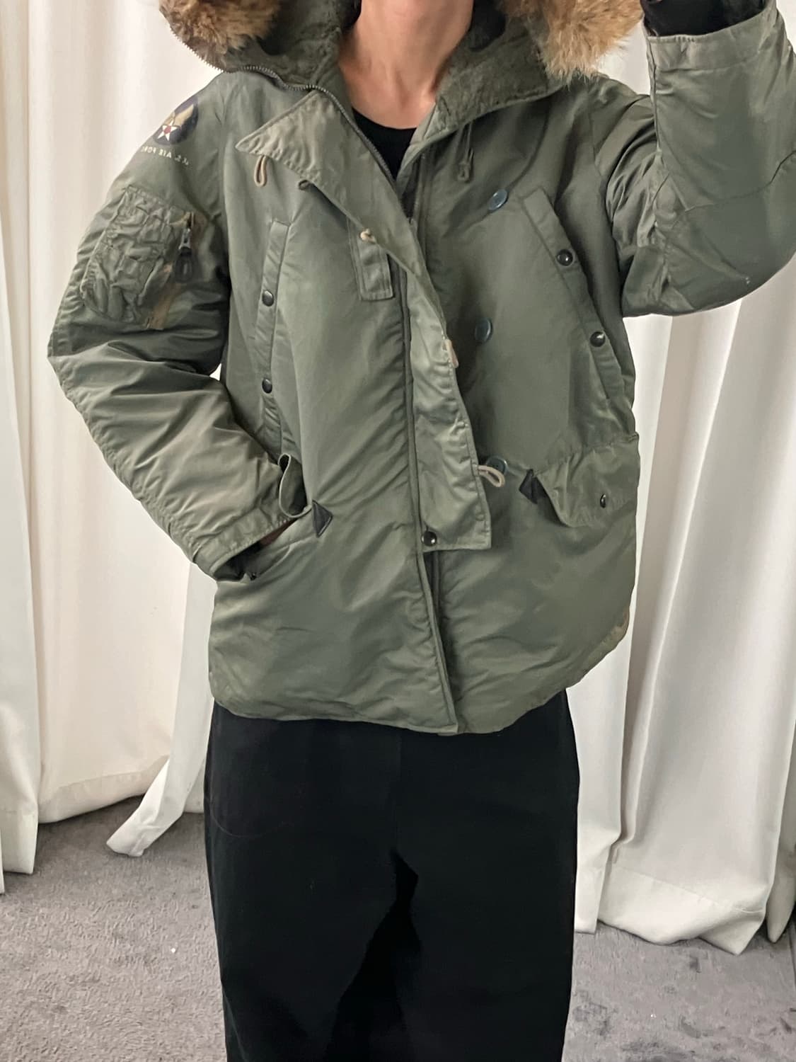 버즈 릭슨 N3B 밀리터리 야상 파카 S 상품이미지9