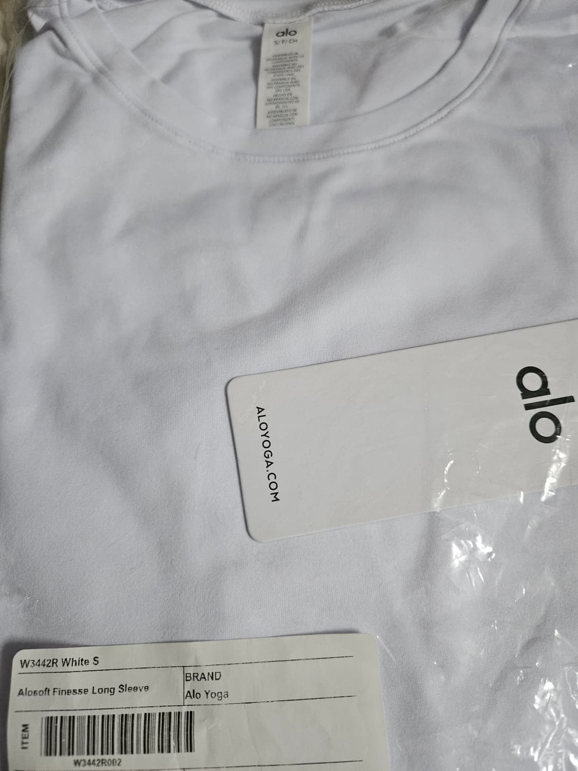 (새상품) 알로 요가  Finesse 롱슬리브 S(한국55) 상품이미지4